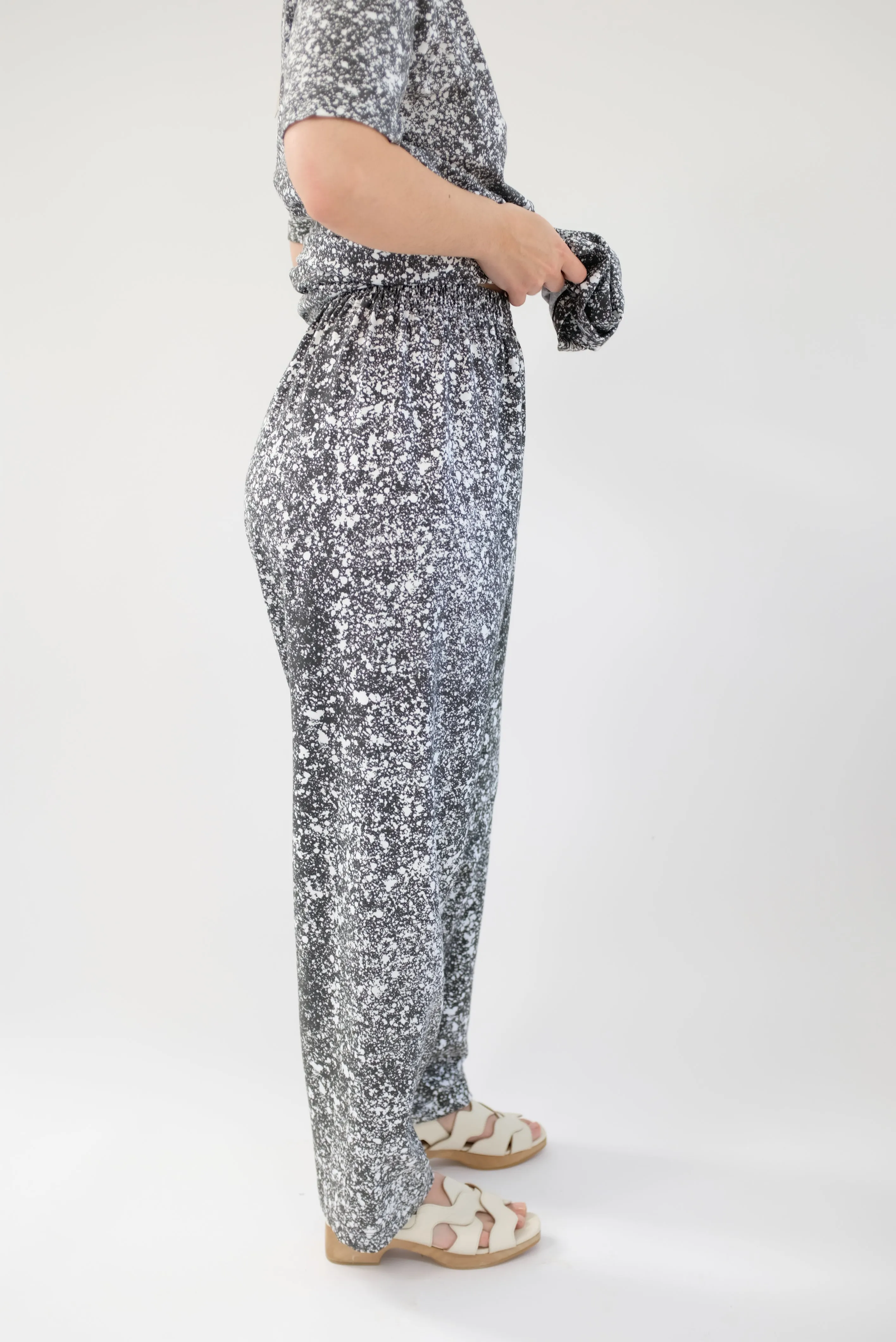 Beklina Basic Pant Splatter Black sold by Beklina product image thumbnail 4