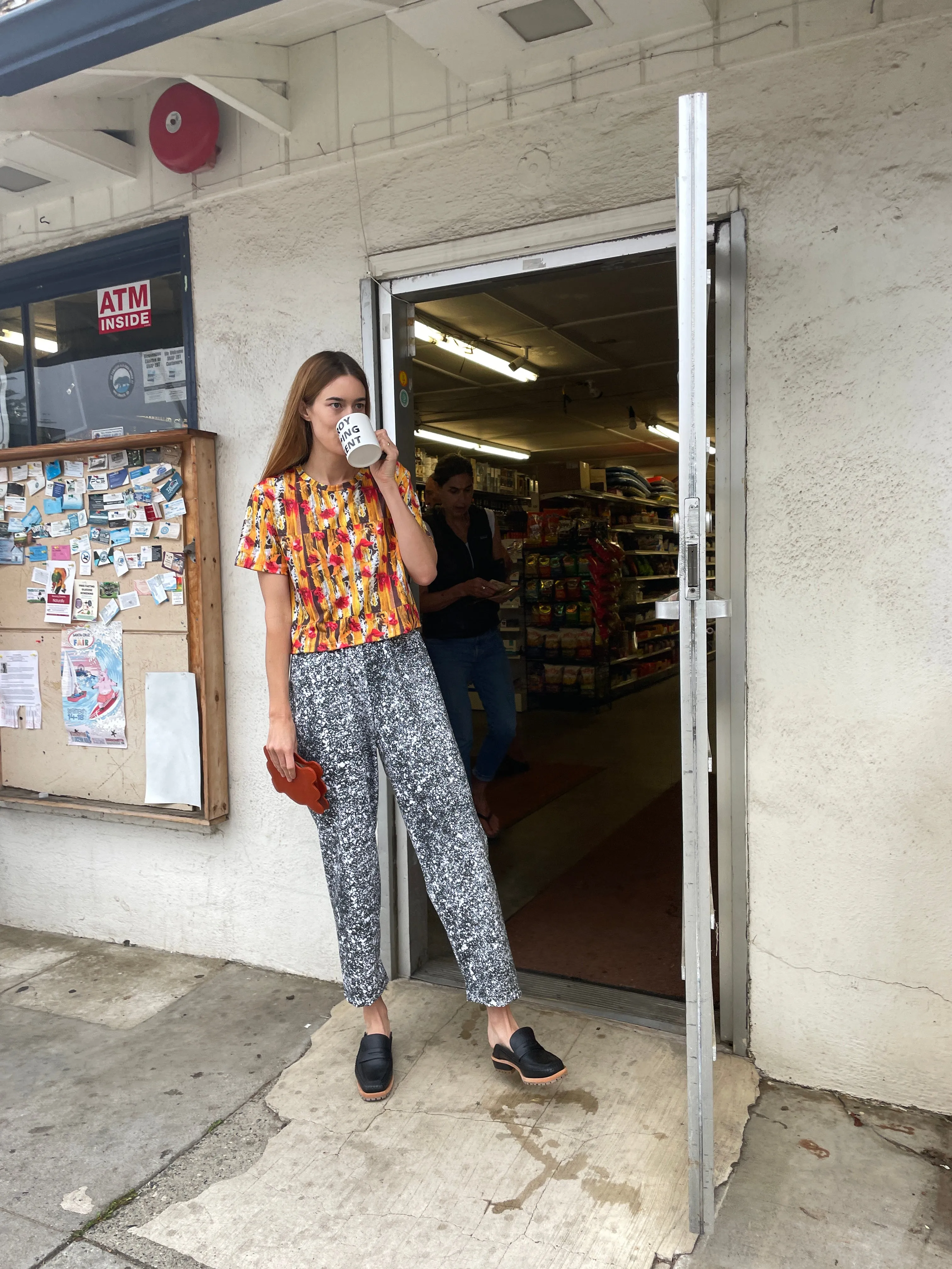 Beklina Basic Pant Splatter Black sold by Beklina product image thumbnail 2