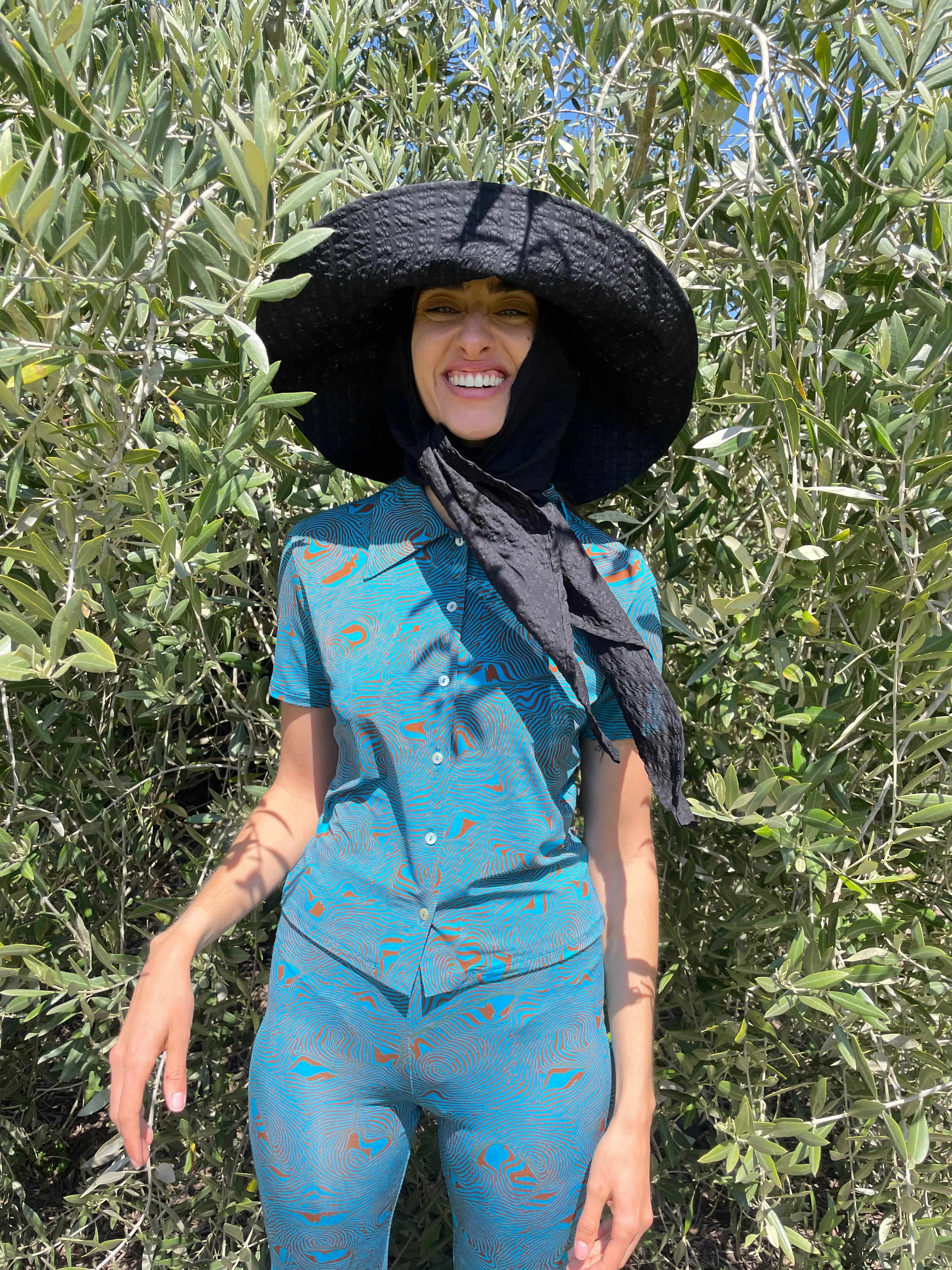 Beklina Scarf Hat Black sold by Beklina product image thumbnail 5