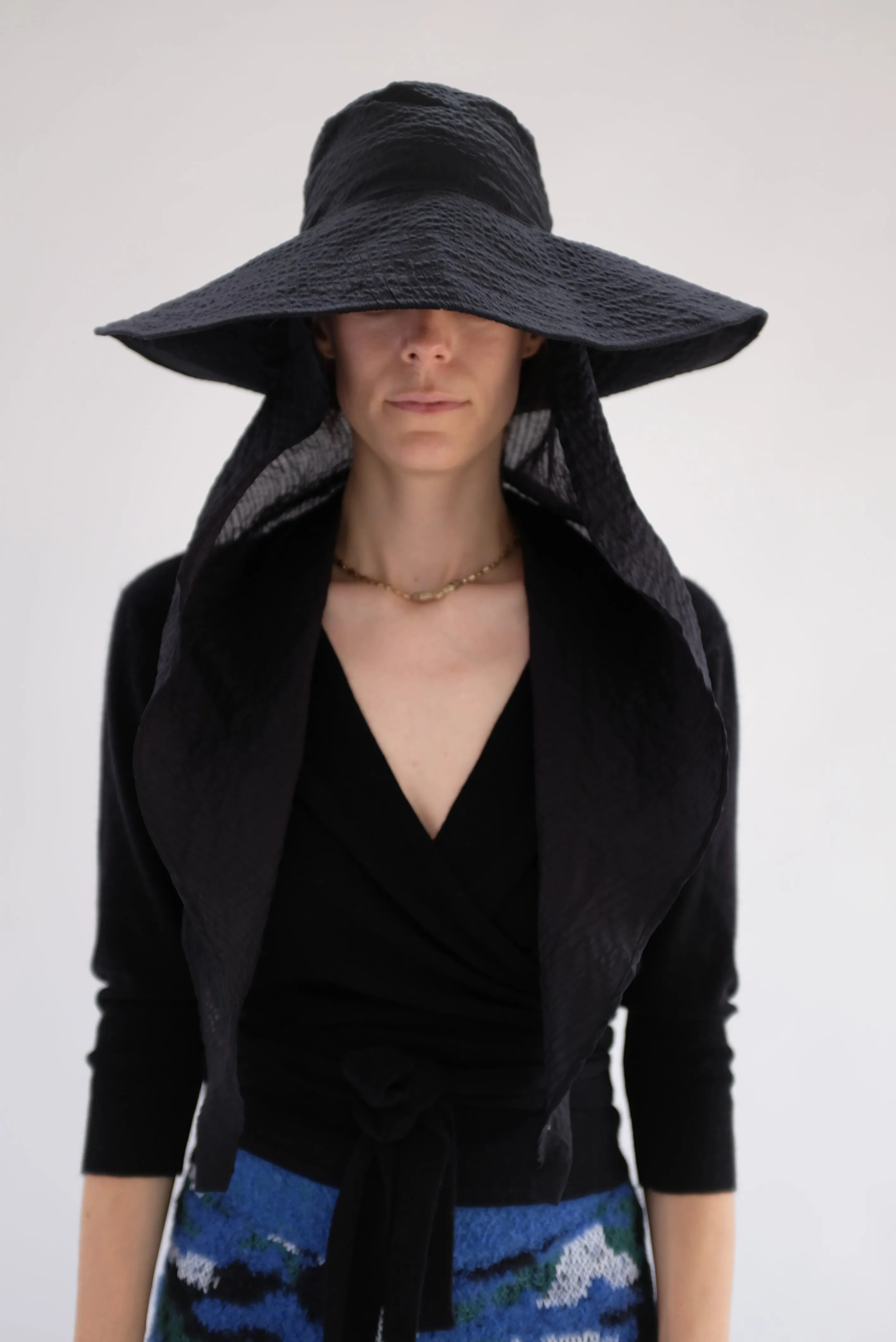 Beklina Scarf Hat Black sold by Beklina