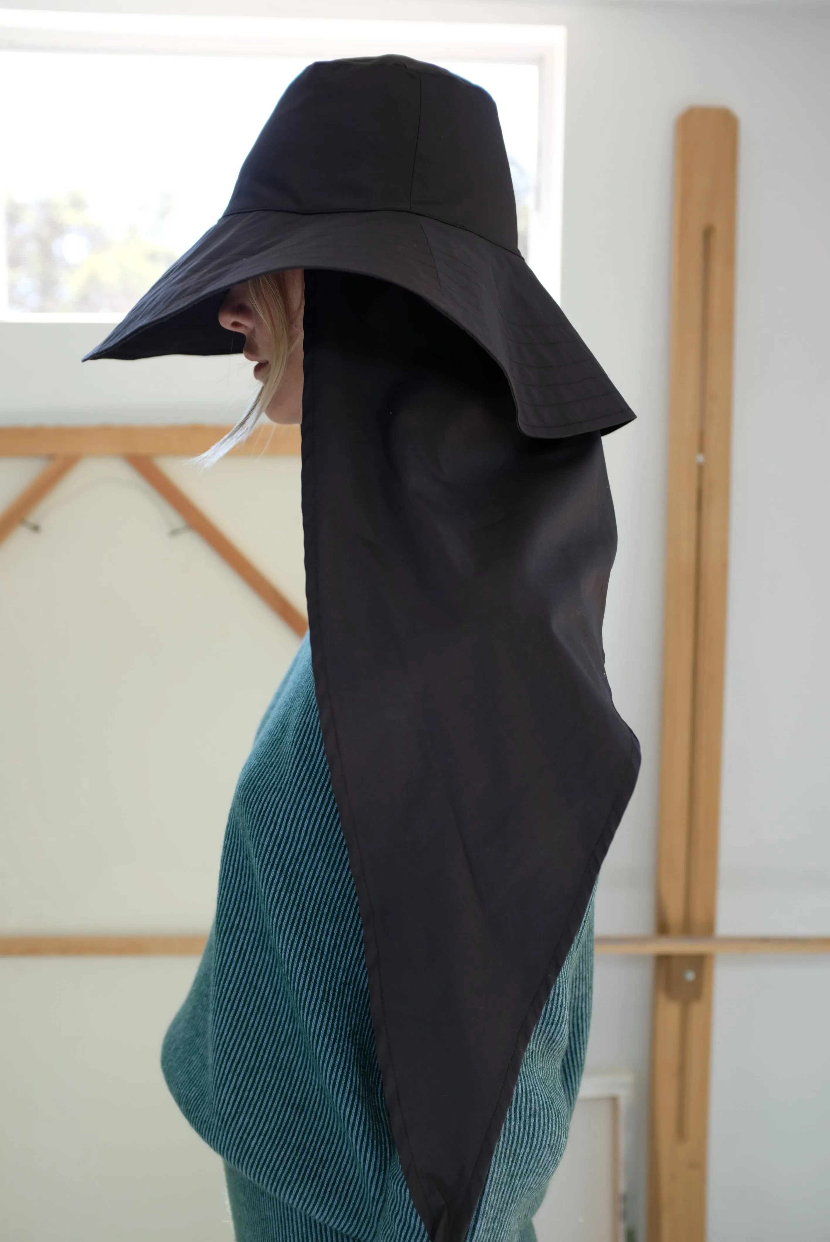 Beklina Scarf Hat Black sold by Beklina product image thumbnail 3