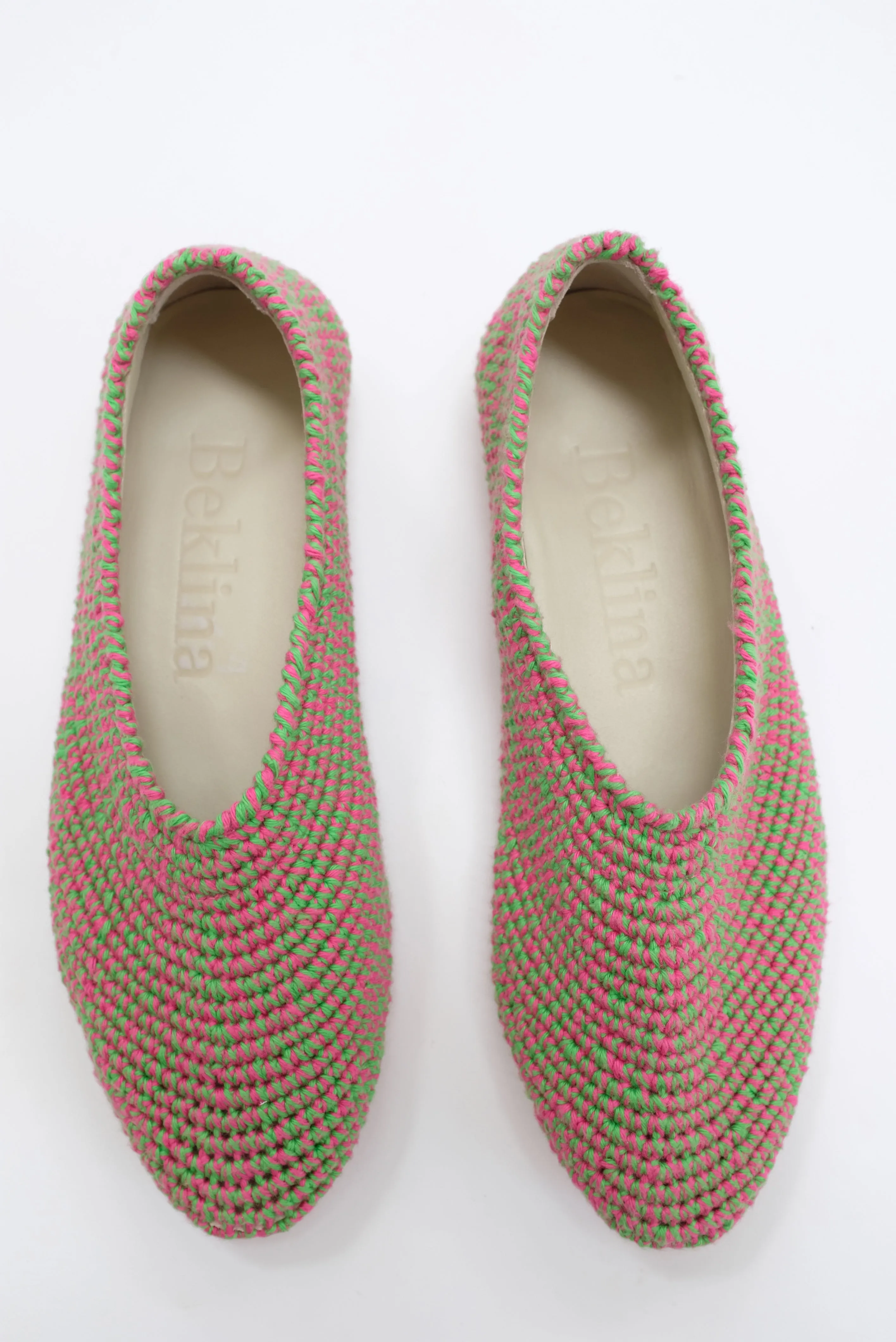Beklina Crochet Ballet Flats Gelateria Melange sold by Beklina product image thumbnail 5