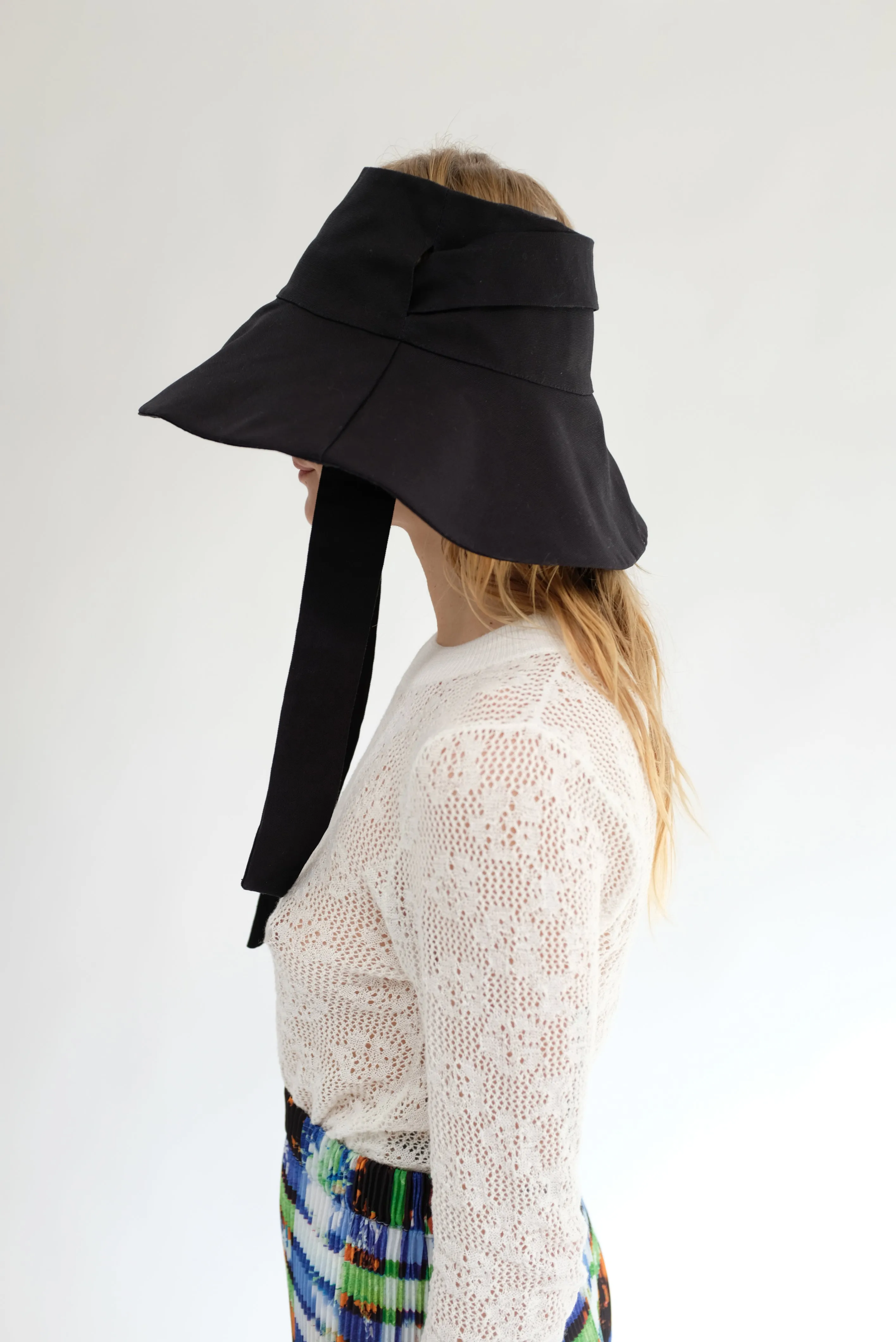 Beklina Lavoro Hat Black sold by Beklina
