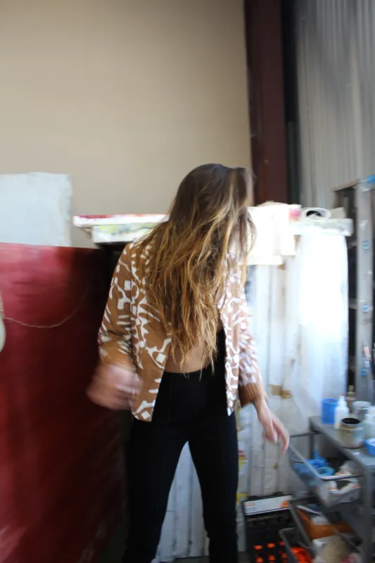 Beklina Quilted Jacket Mexican Divorce made by Beklina