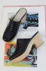 Beklina Ribbed Clog Black sold by Beklina