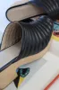 Beklina Ribbed Clog Black sold by Beklina