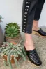 Beklina Ribbed Clog Black sold by Beklina