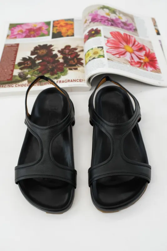 Beklina Gubi Sandal Black sold by Beklina