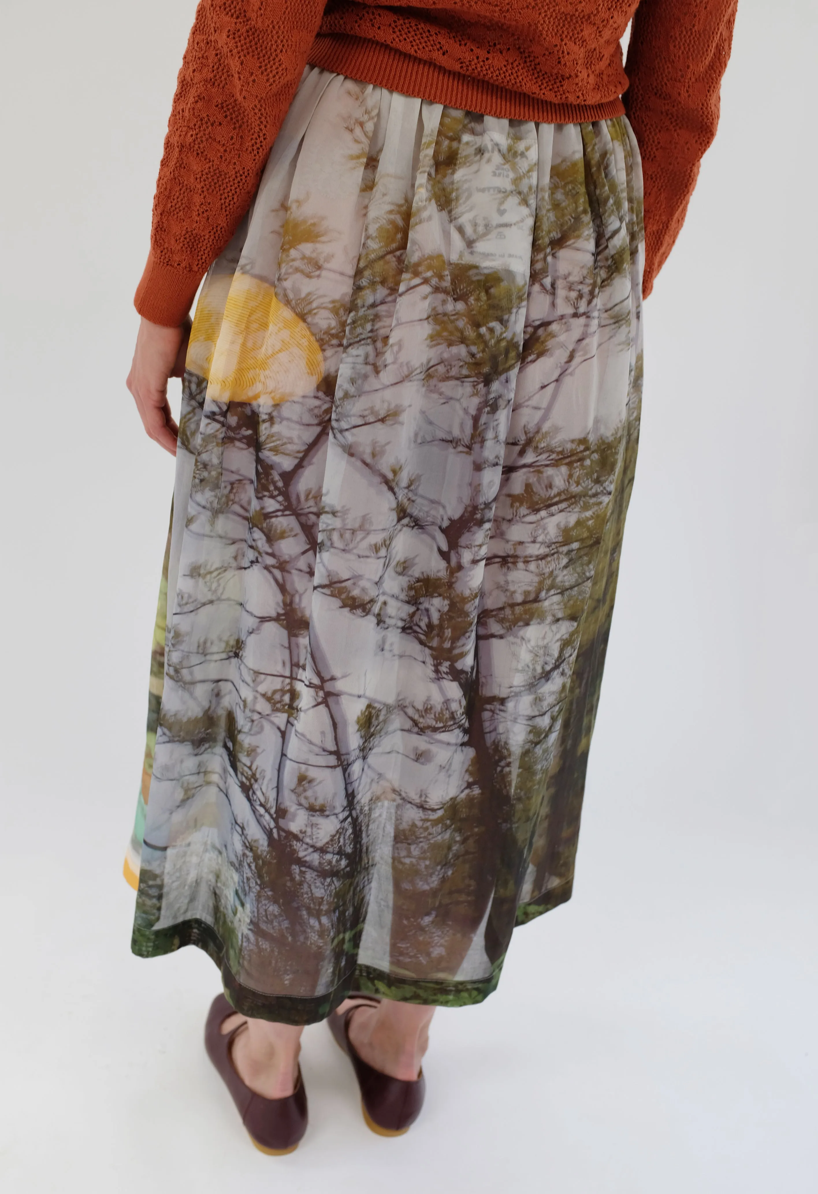 Anntian Wide Skirt Print T sold by Beklina product image thumbnail 2
