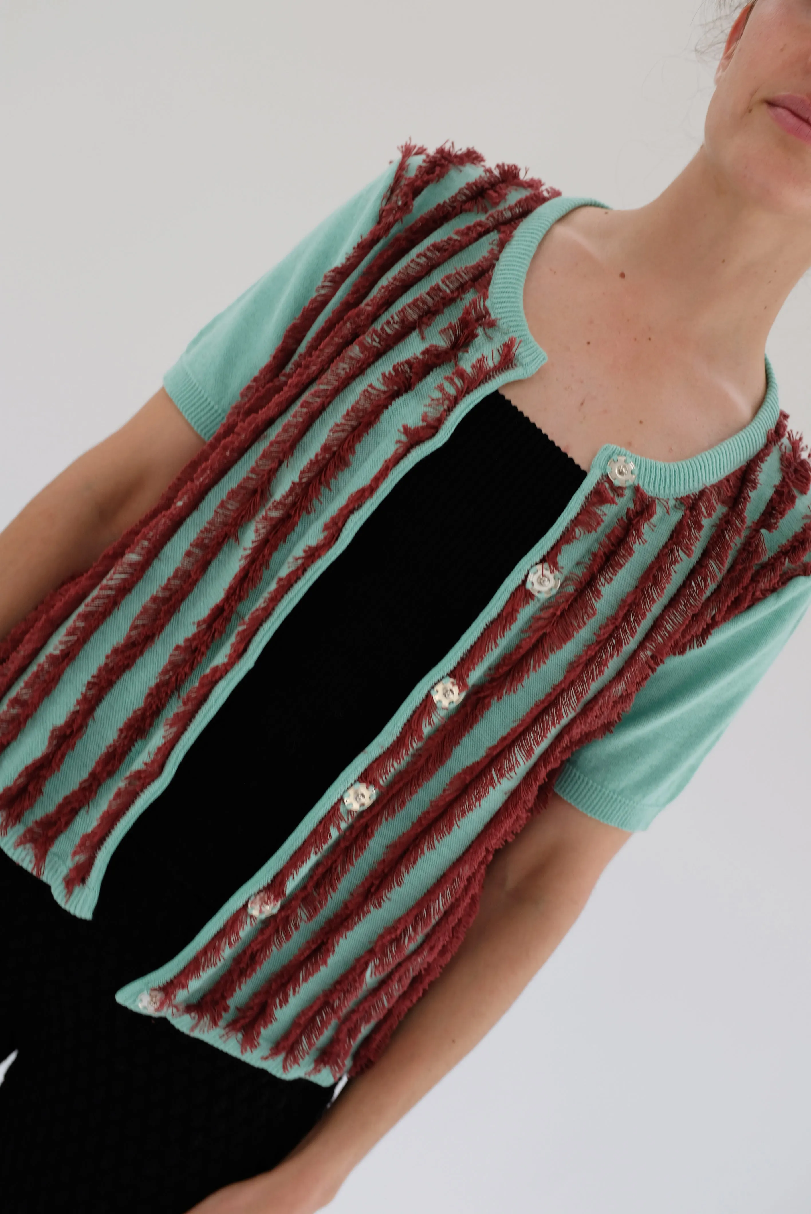 Beklina Mona Shirt Menta/Umber sold by Beklina product image thumbnail 4