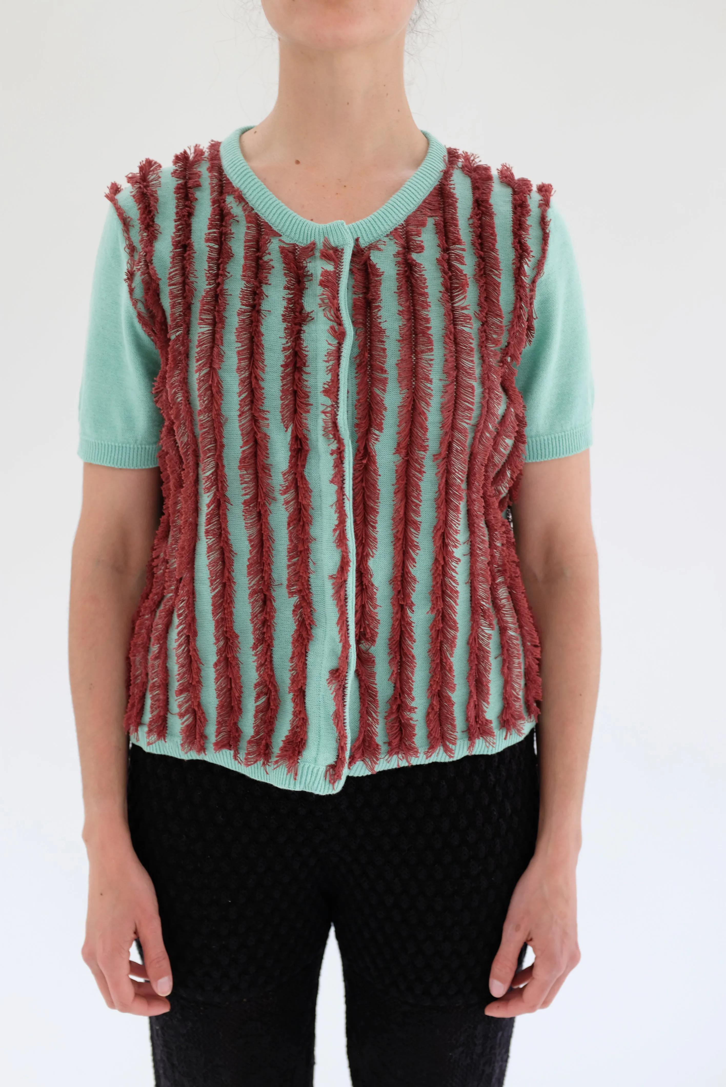 Beklina Mona Shirt Menta/Umber sold by Beklina