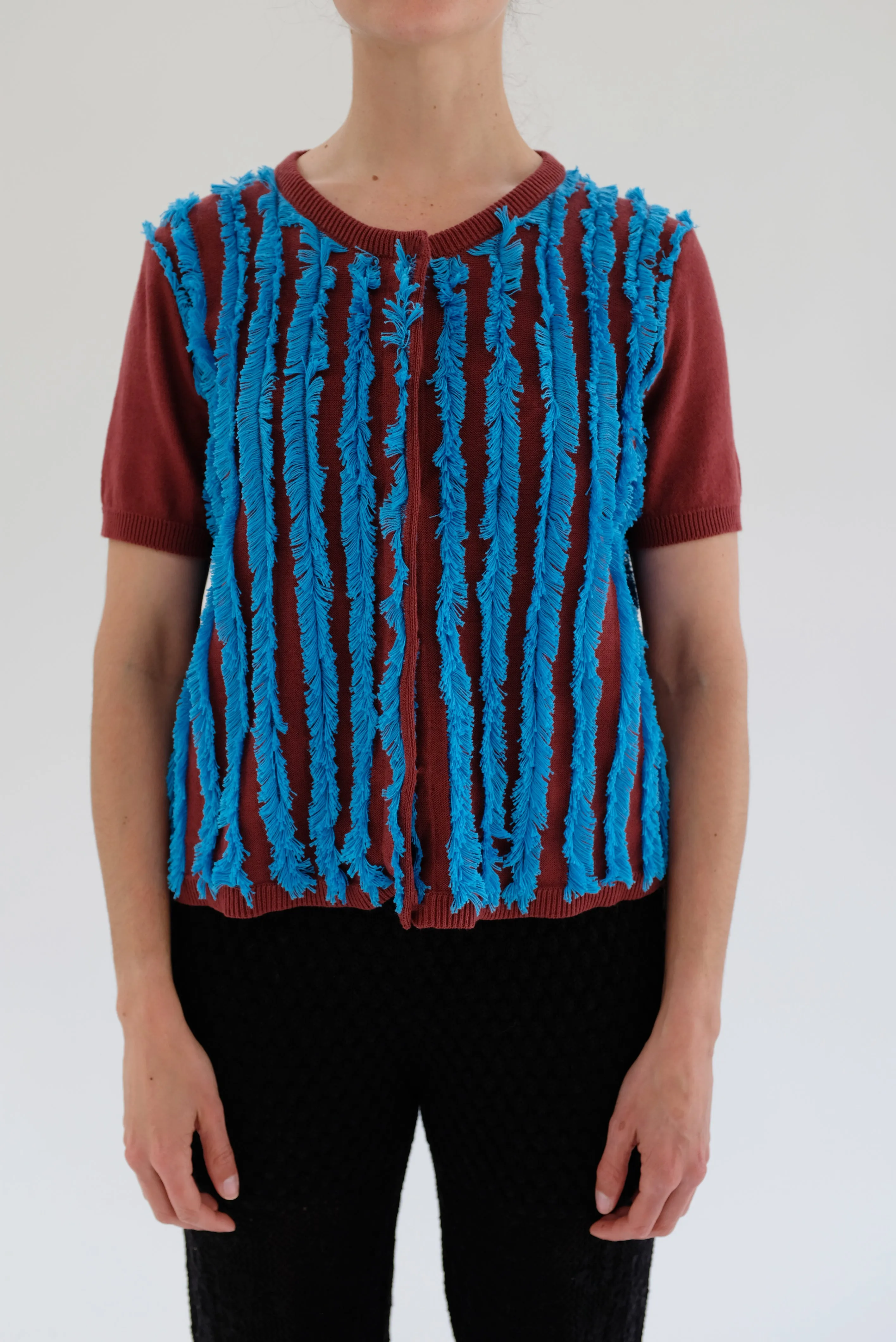 Beklina Mona Shirt Umber/Parrot sold by Beklina