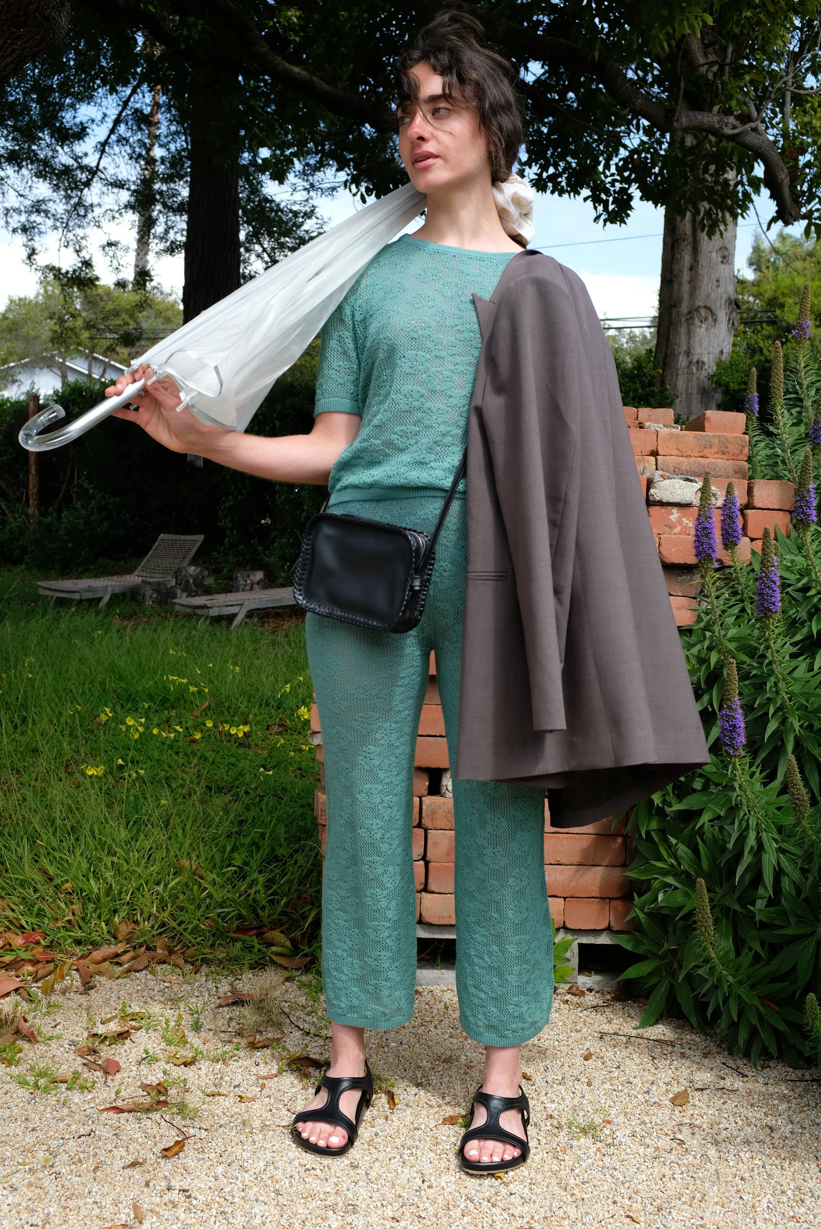 Beklina Lace Trouser Eucalyptus sold by Beklina product image thumbnail 5