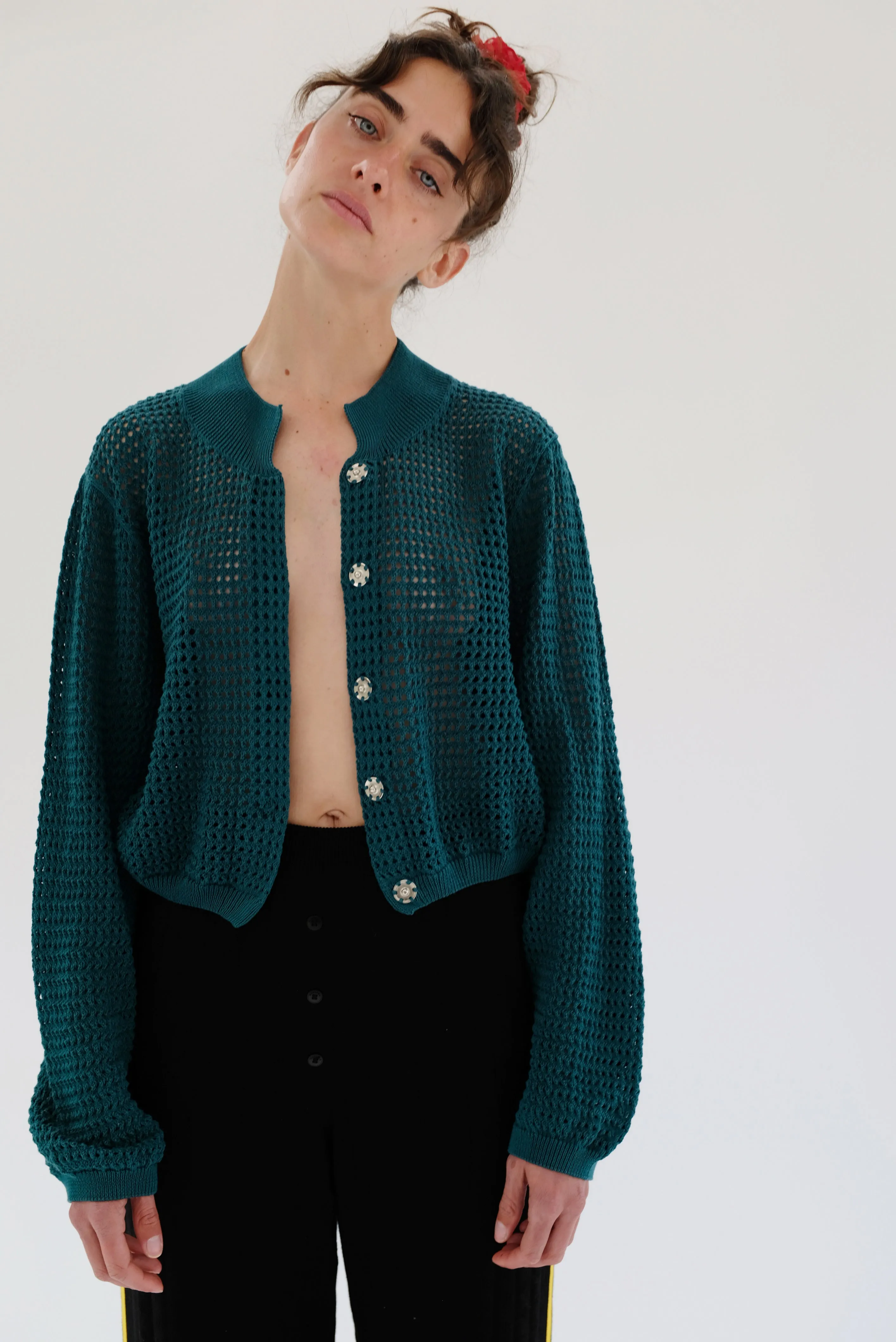 Beklina Fallegur Cardigan Cypress sold by Beklina