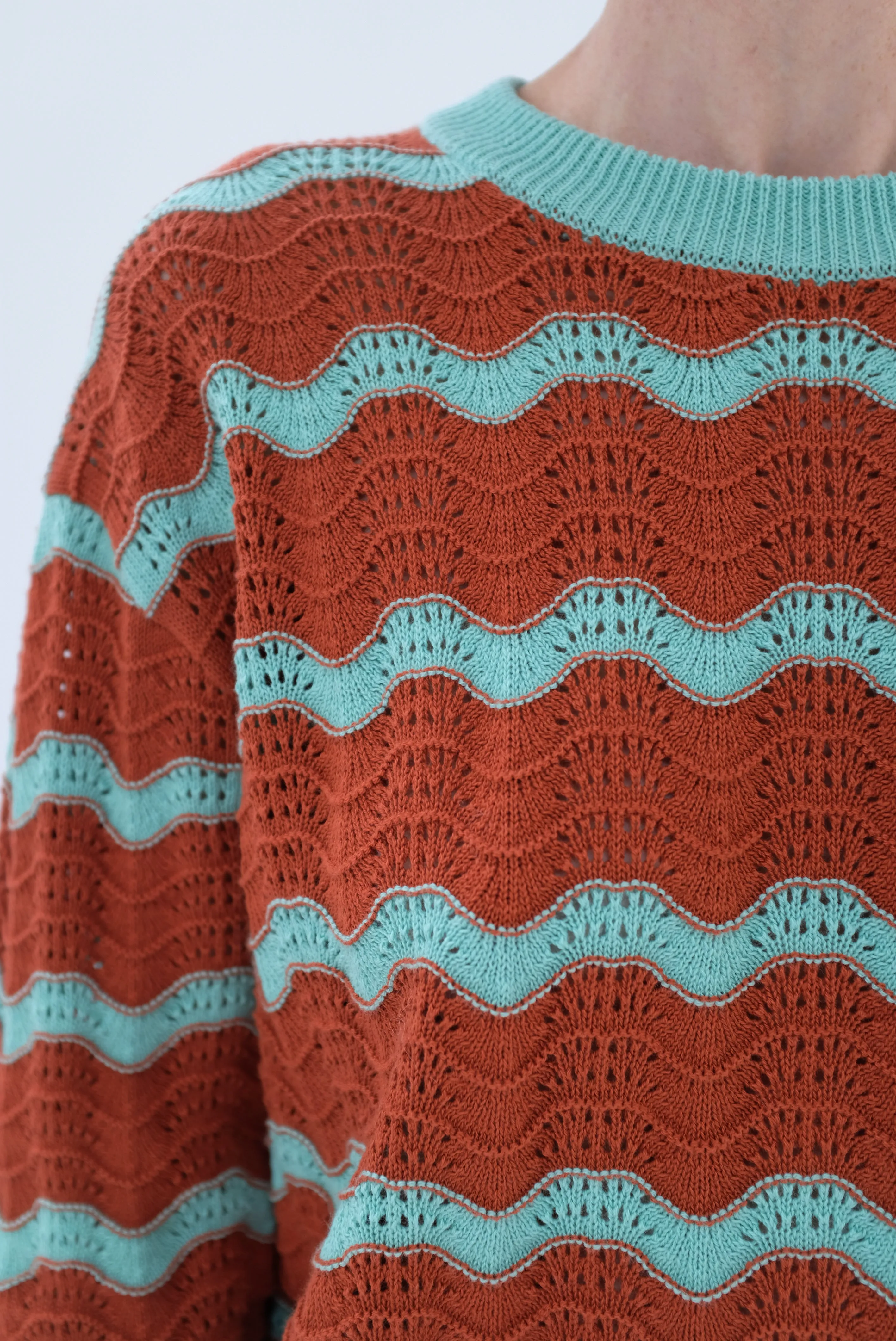 Beklina Angata Oversized Cotton Crew Siena sold by Beklina product image thumbnail 3