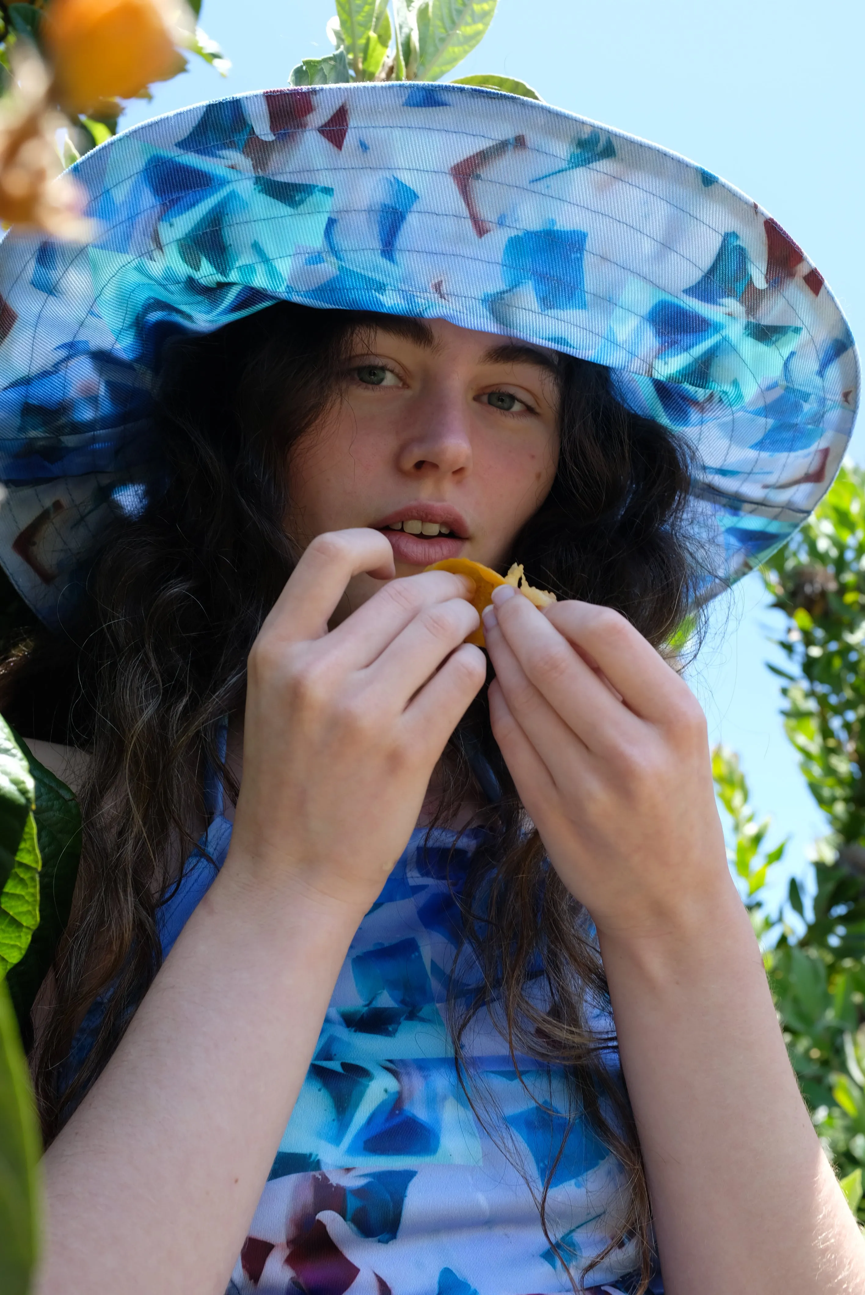 Beklina La Selva Hat Aqua Jello sold by Beklina product image thumbnail 4