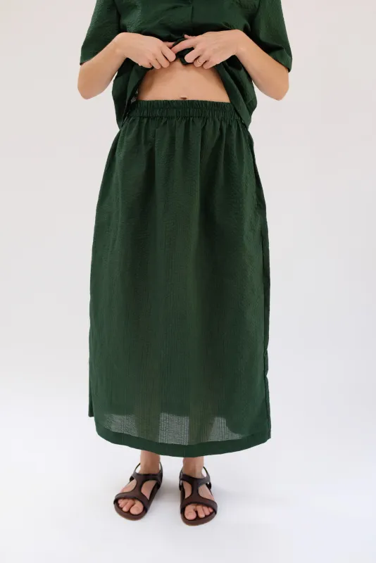 Beklina Basic Skirt Pine sold by Beklina