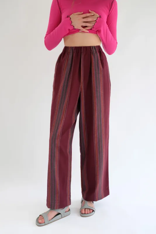 Baserange Claude Pants Flannel sold by Beklina