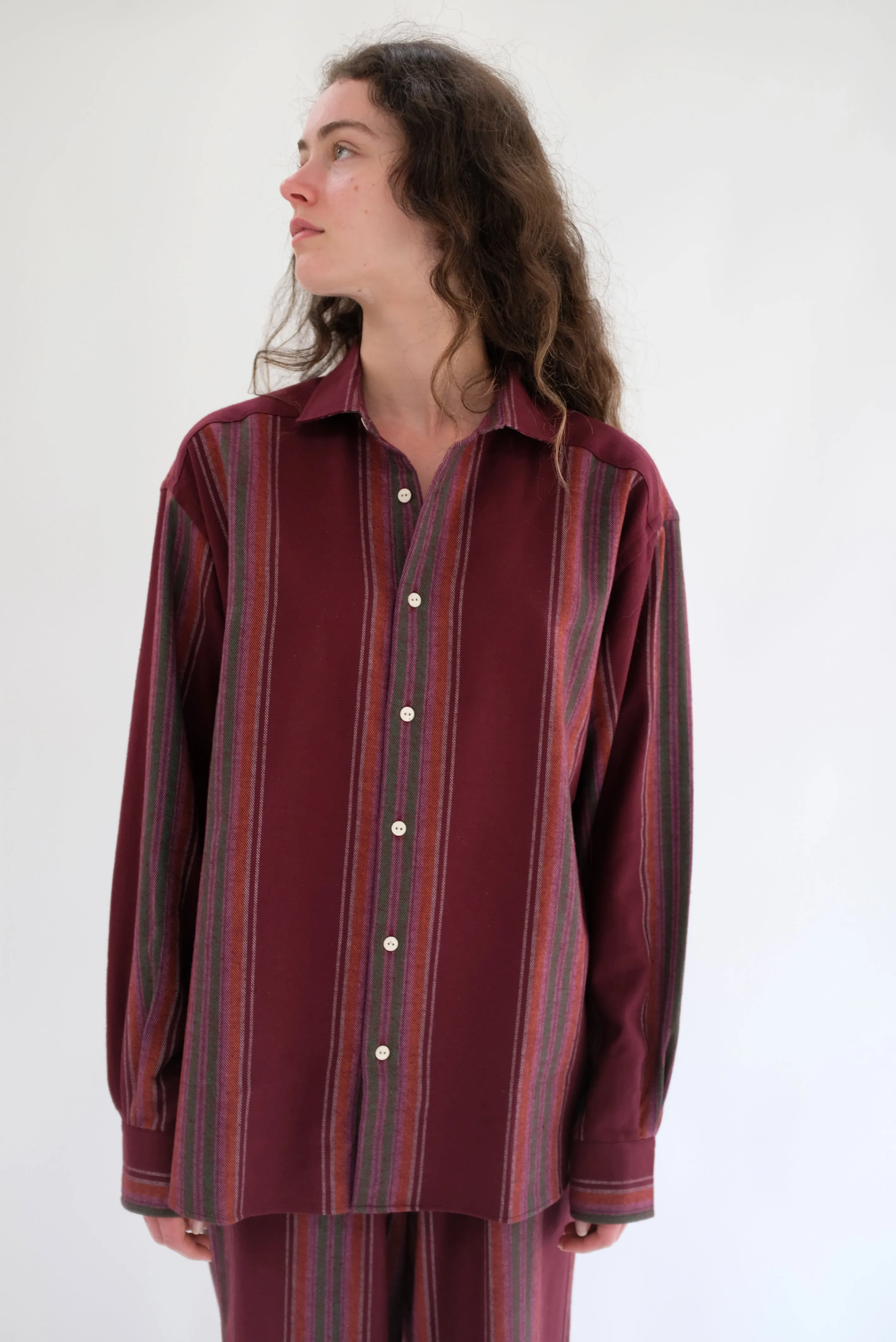 Baserange Claude Shirt Flannel sold by Beklina