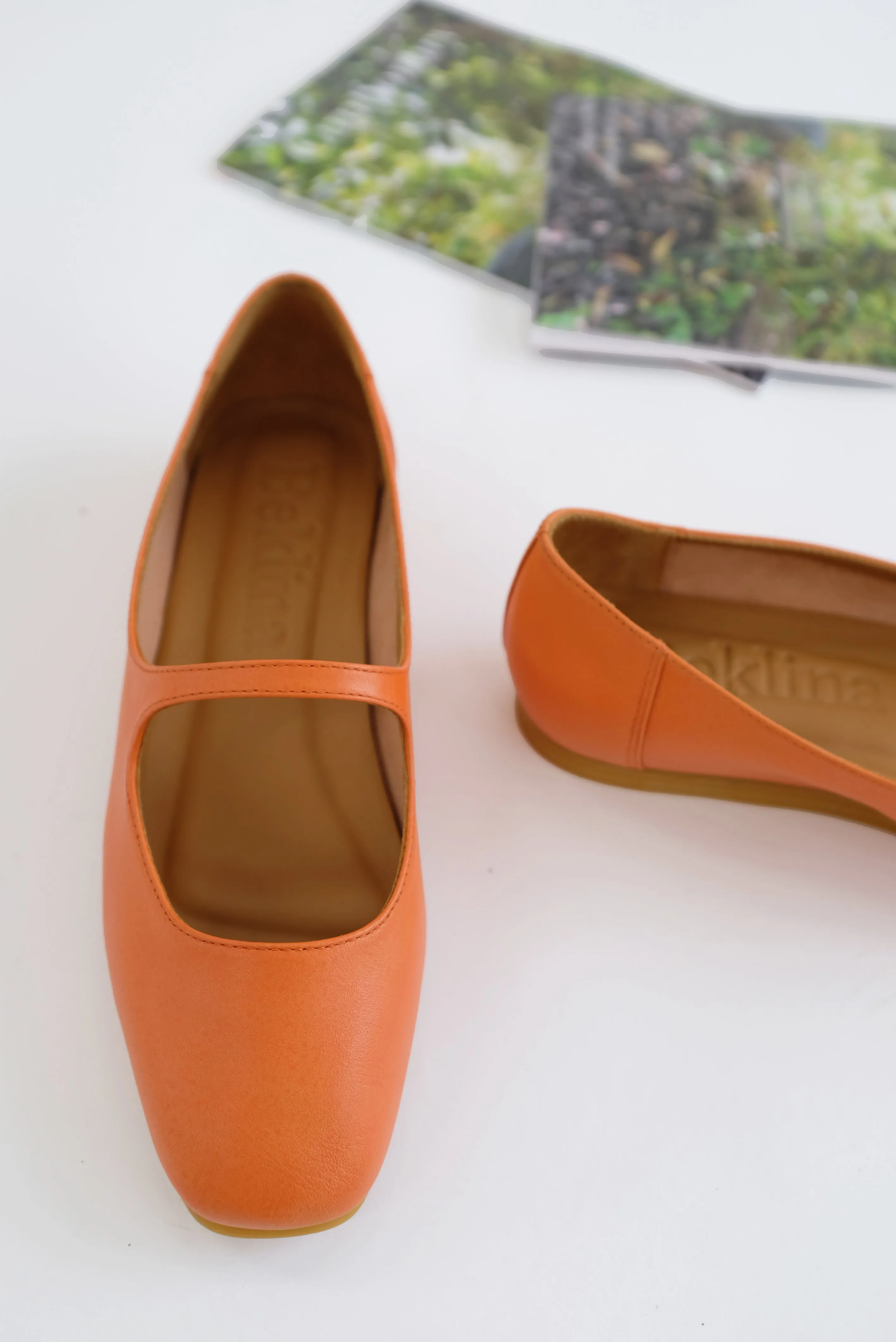 Beklina Olivia Flats Persimmon sold by Beklina product image thumbnail 2