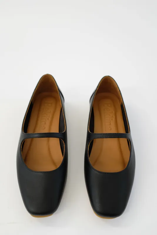 Beklina Olivia Flats Black sold by Beklina