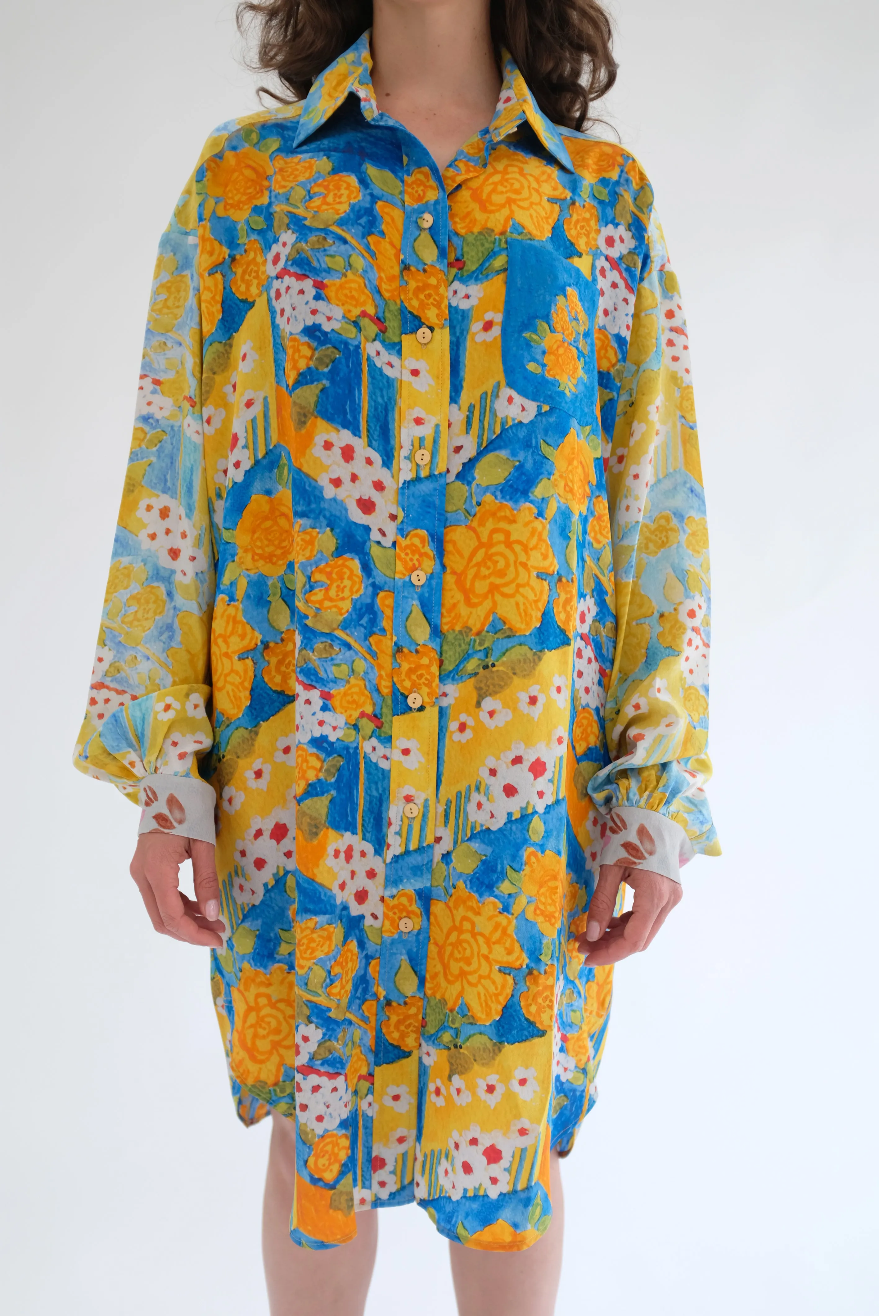 Anntian Silkshirt Print 1 ABC sold by Beklina