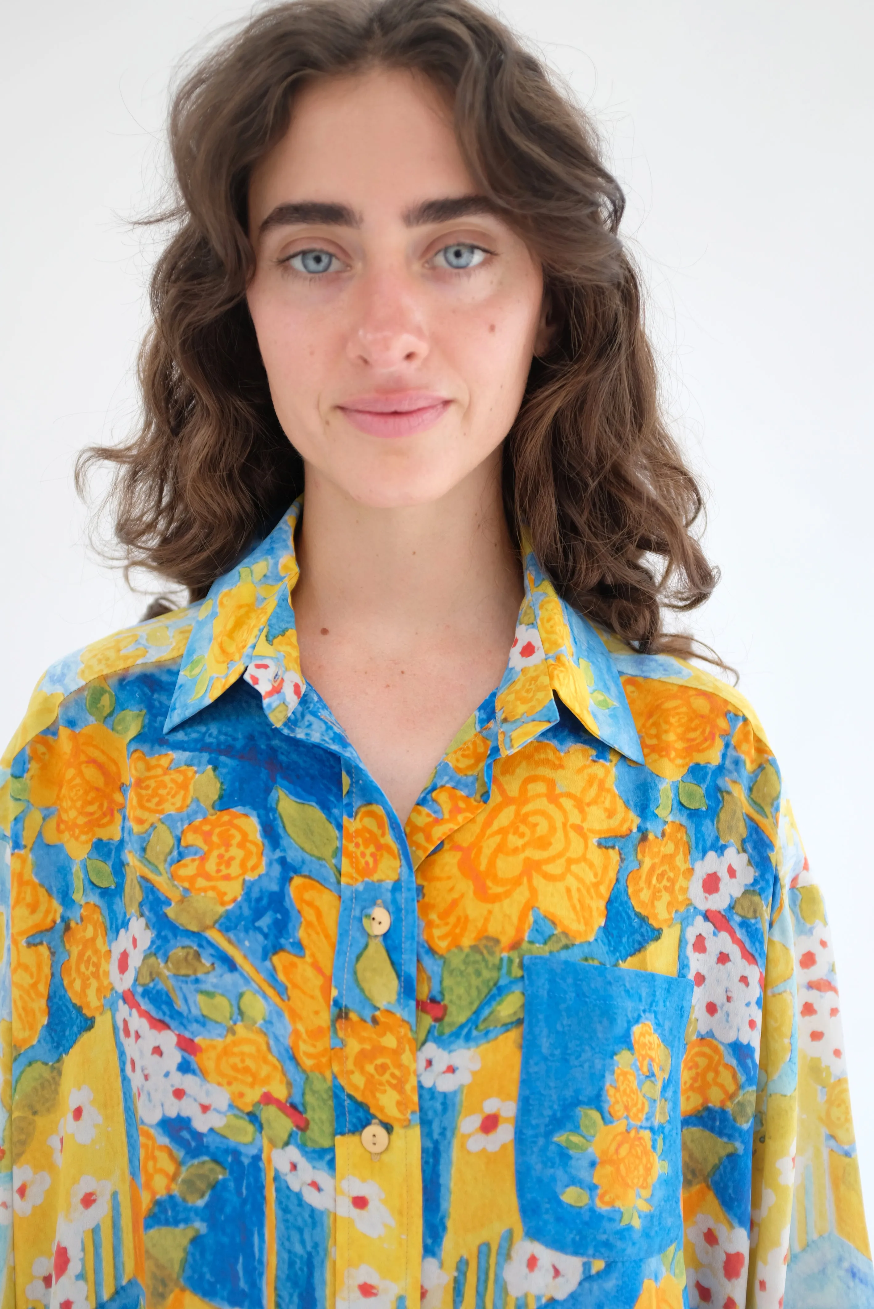 Anntian Silkshirt Print 1 ABC sold by Beklina product image thumbnail 2