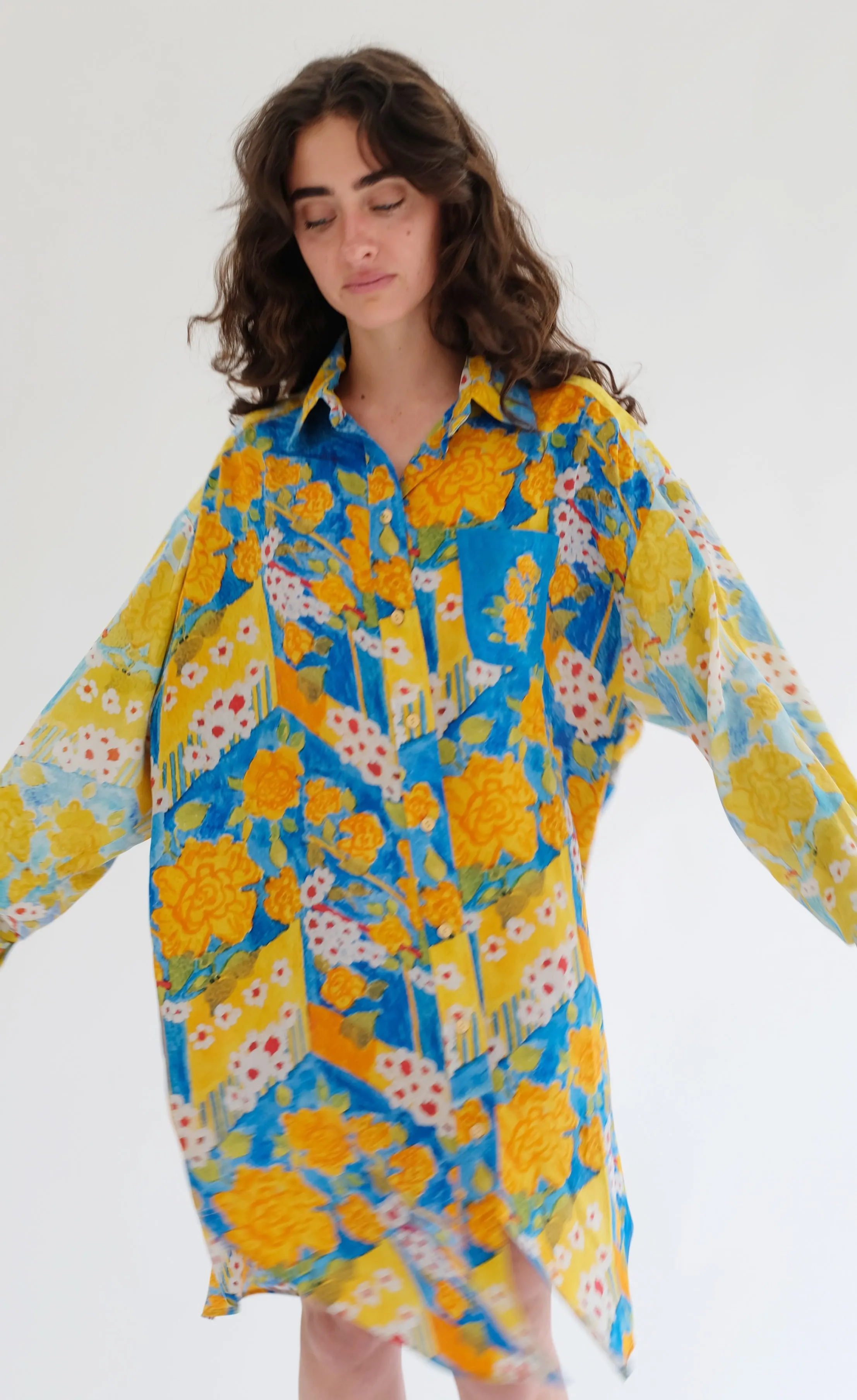 Anntian Silkshirt Print 1 ABC sold by Beklina product image thumbnail 3
