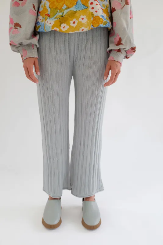 Beklina Merino Pleated Trousers Grey sold by Beklina