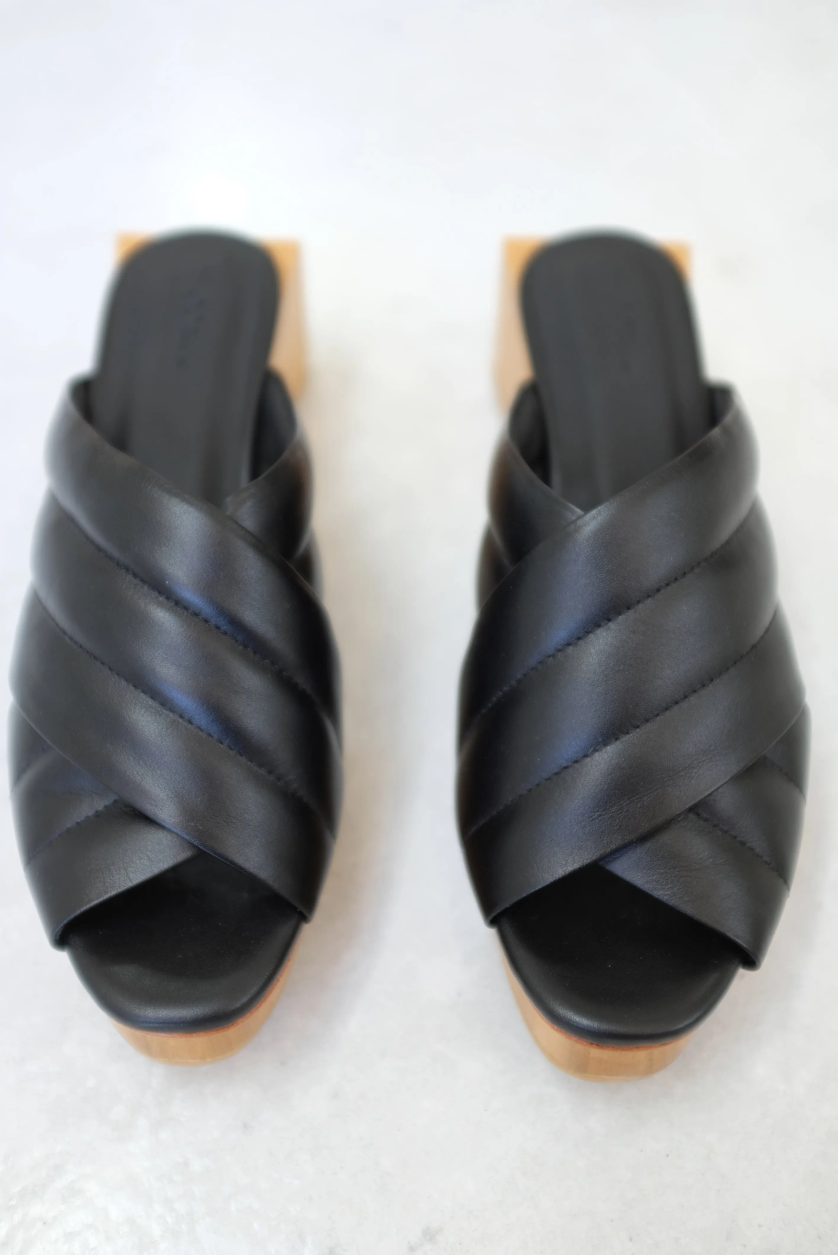 Beklina Matisse Criss-cross Platform Slide Black sold by Beklina product image thumbnail 5