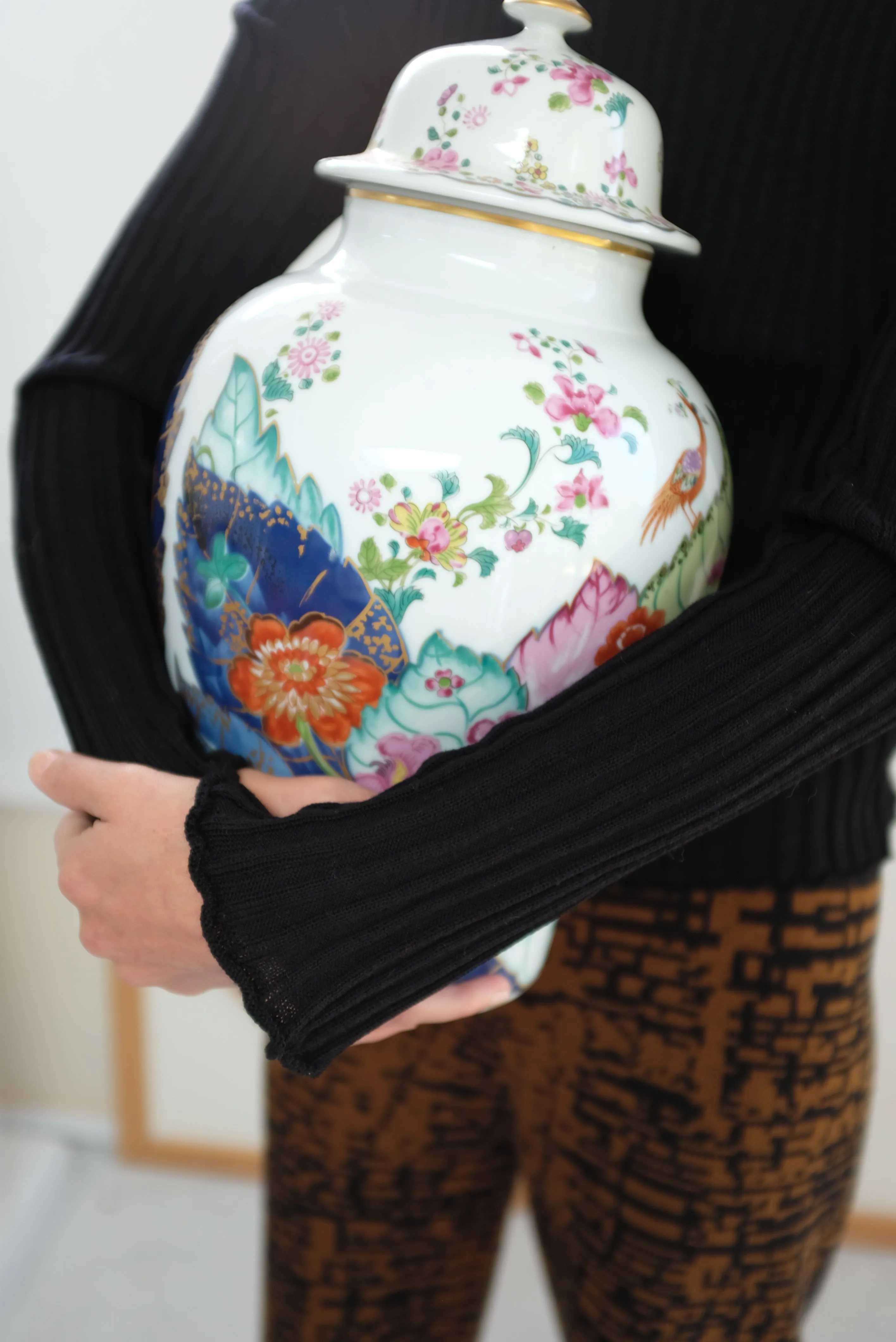 Beklina Merino Ribbed Turtleneck Black sold by Beklina product image thumbnail 2