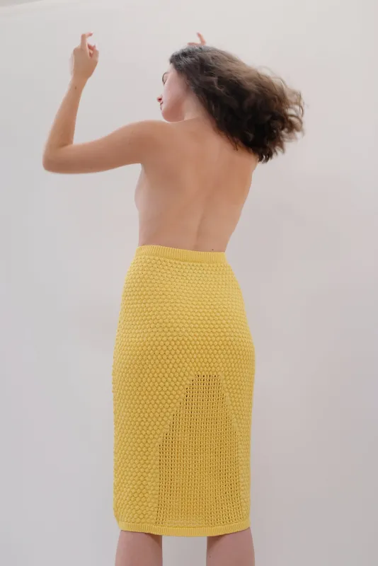 Beklina Pastiche Skirt Banana made by Beklina