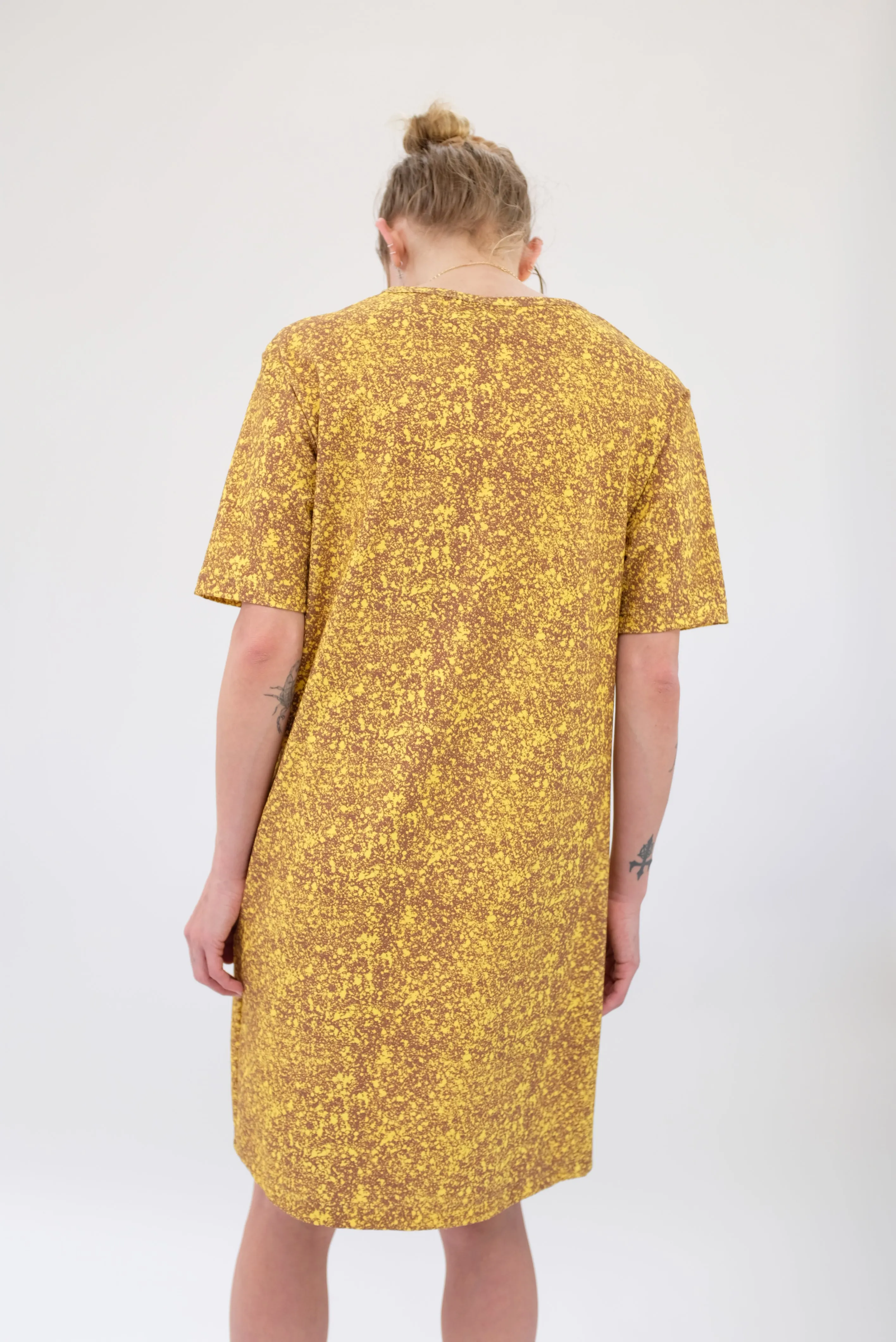 Beklina T Shirt Dress Splatter Lemon sold by Beklina product image thumbnail 4