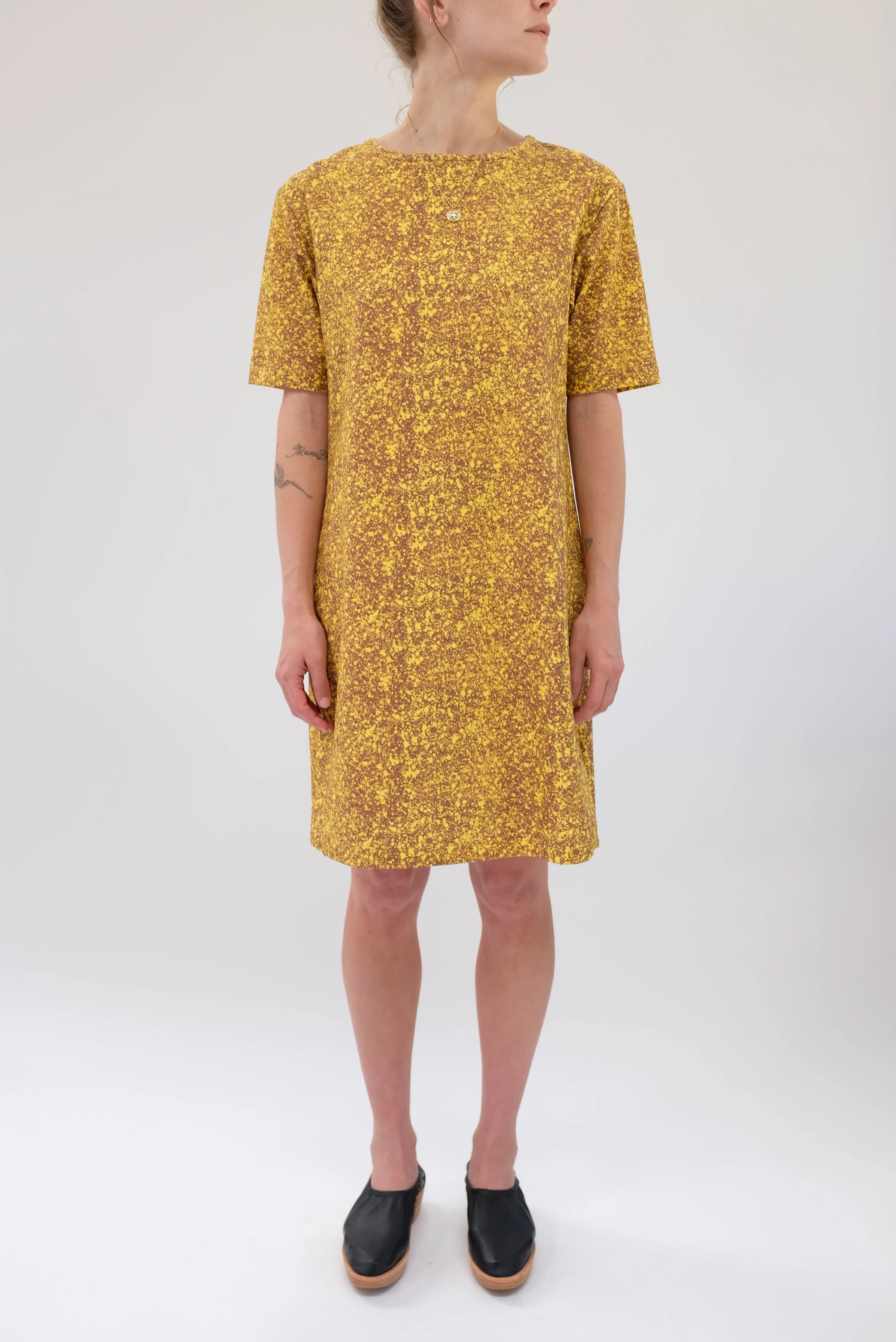 Beklina T Shirt Dress Splatter Lemon sold by Beklina product image thumbnail 2