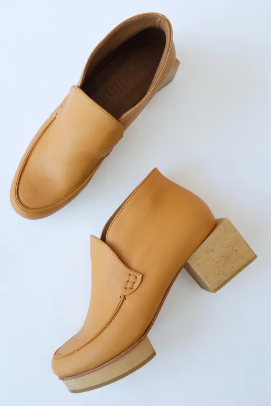 Beklina Matisse Bootie Ginger made by Beklina