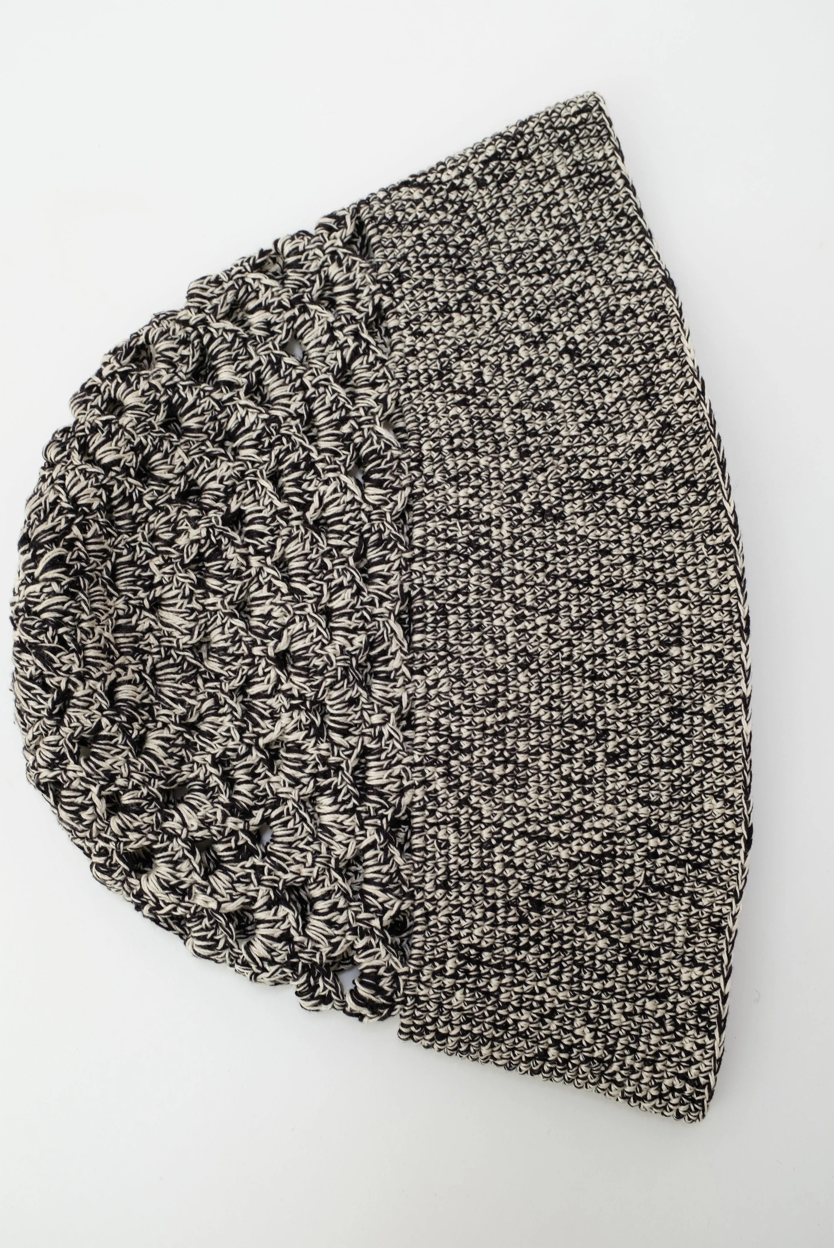 Beklina Sfogarsi Crocheted Hat Black/Natural sold by Beklina product image thumbnail 2