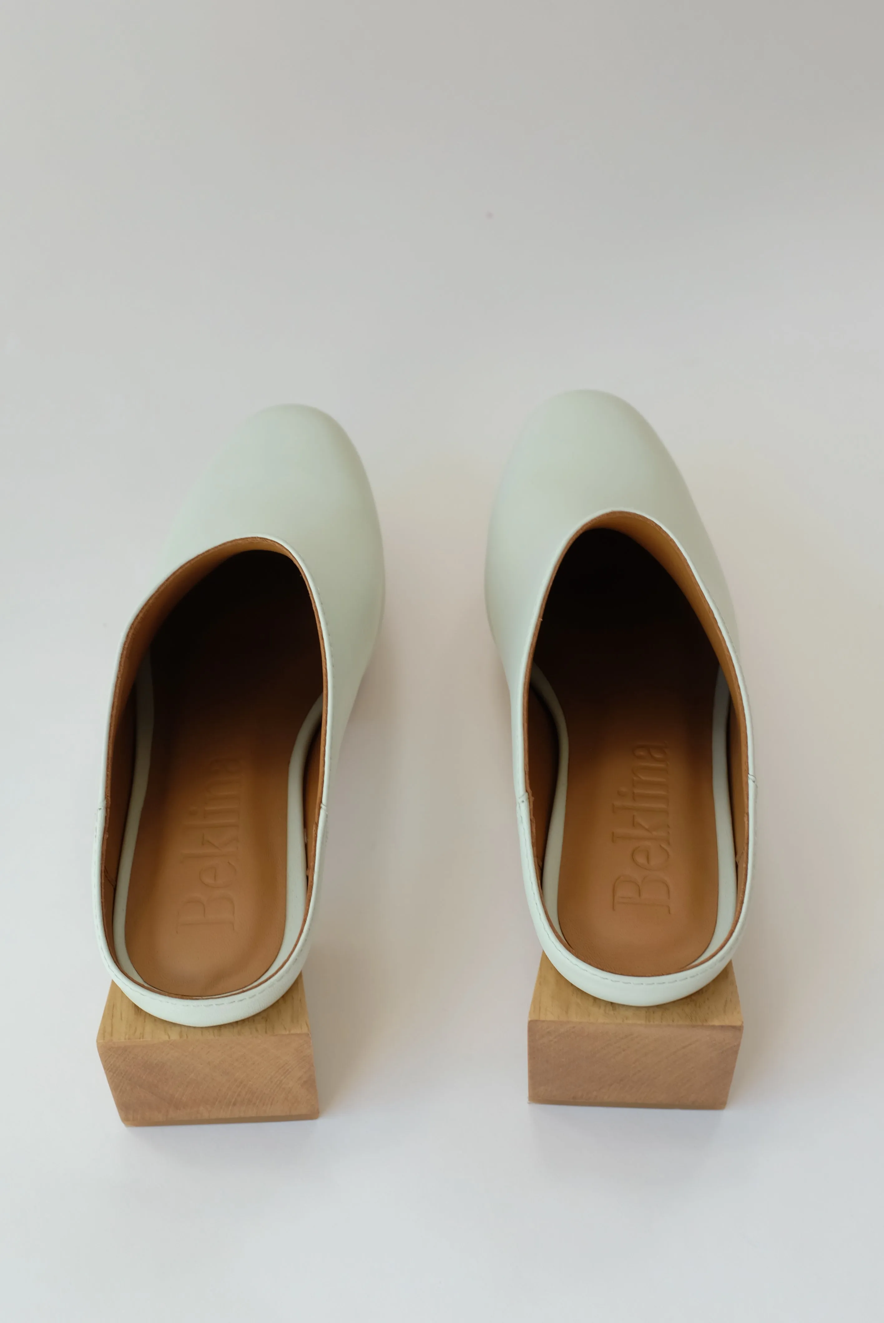 Beklina Matisse Platform Mules Pastel Swamp sold by Beklina product image thumbnail 3