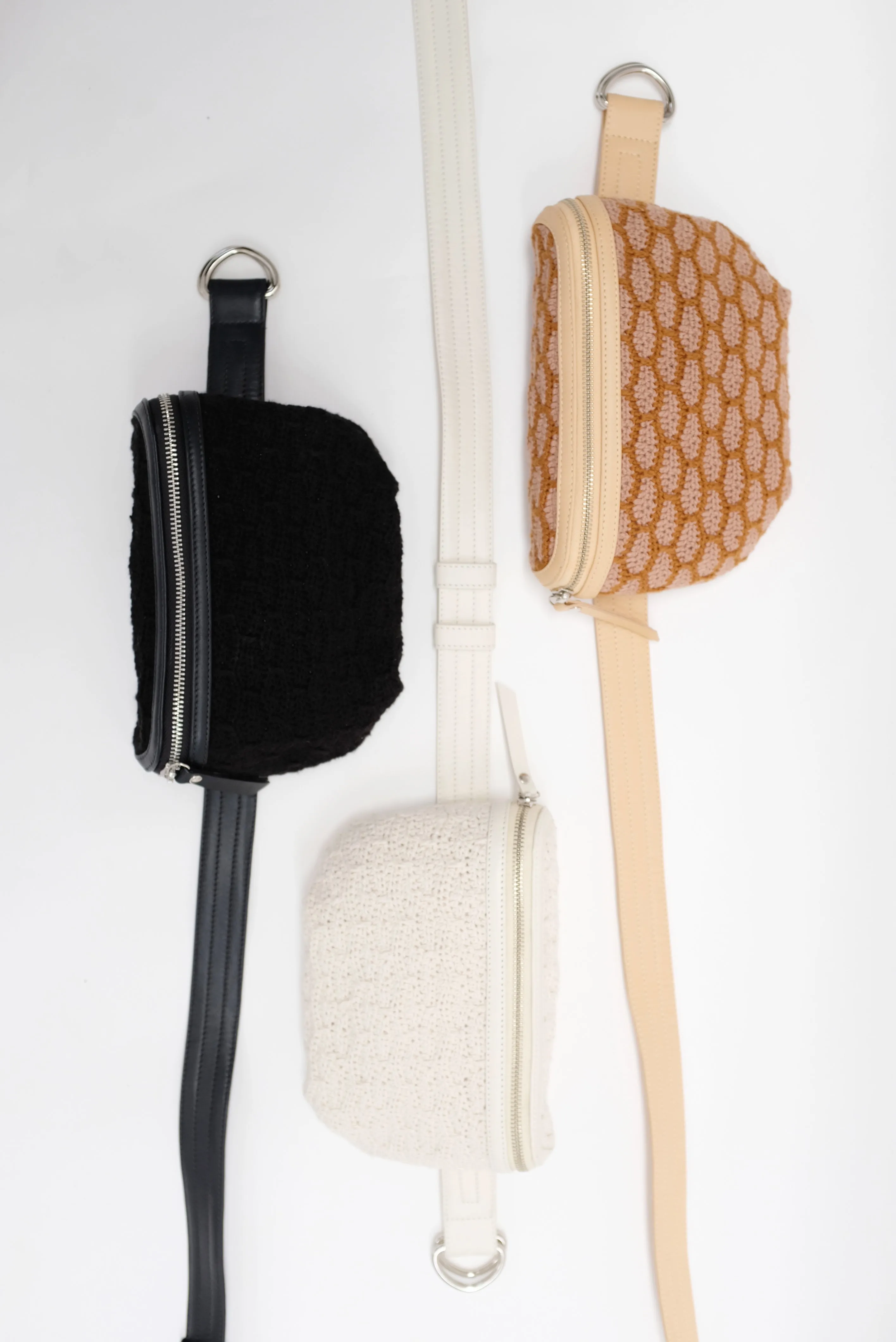 Beklina Crocheted Belt Bag sold by Beklina