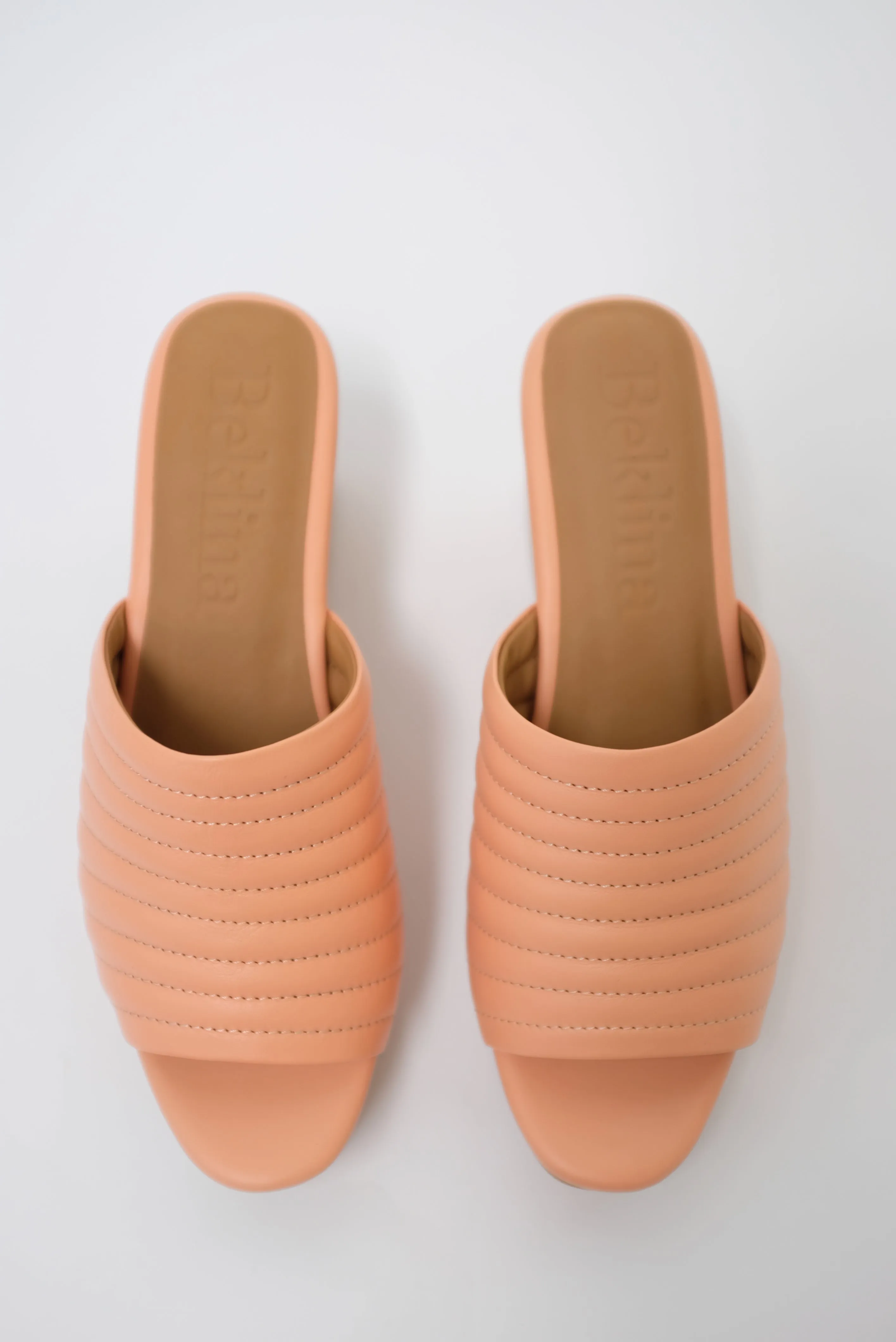 Beklina Ribbed Clog Open Toe Melon sold by Beklina product image thumbnail 5