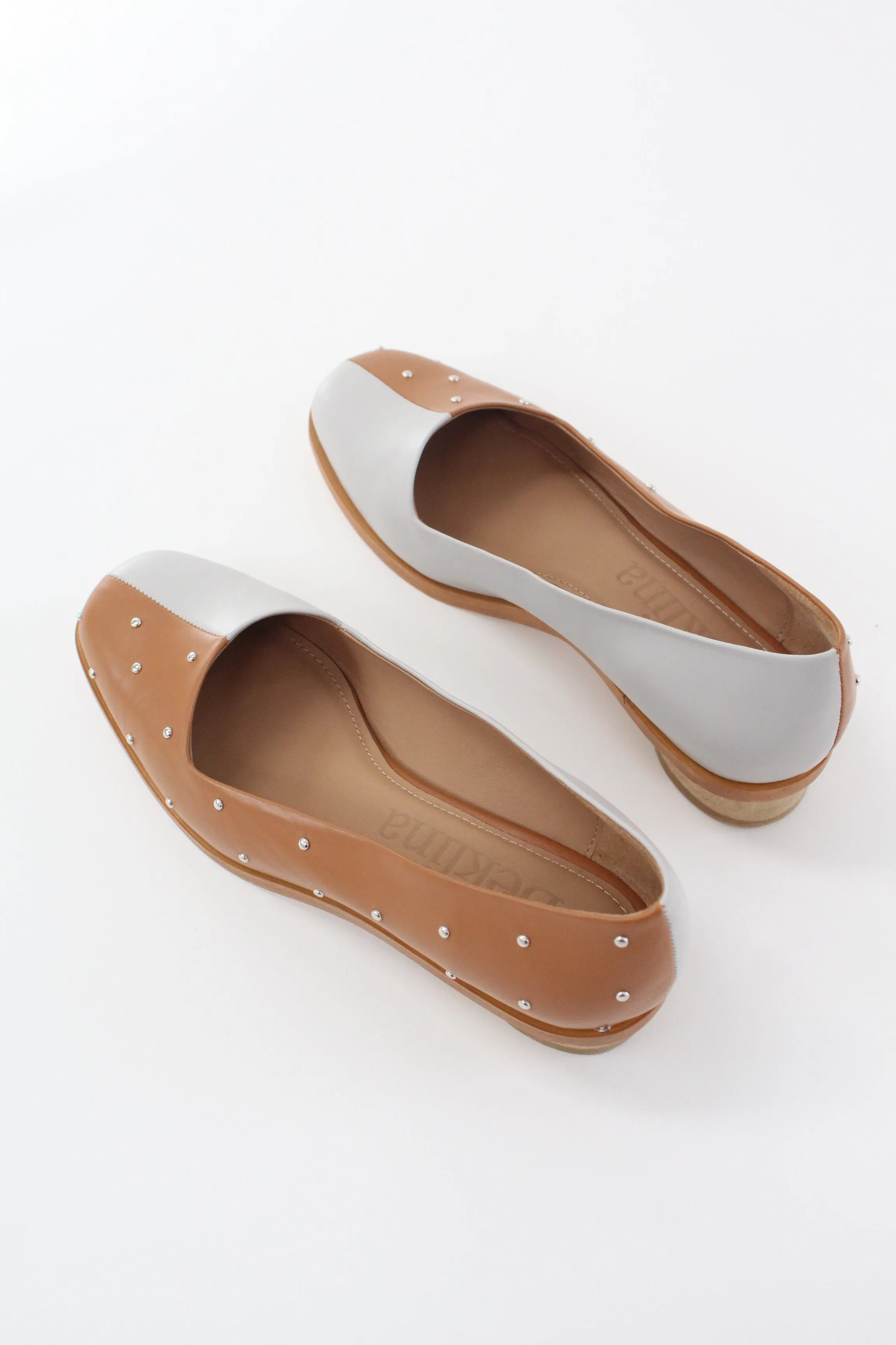 Beklina Pinto Pumps Grey/Dry Clay sold by Beklina product image thumbnail 2