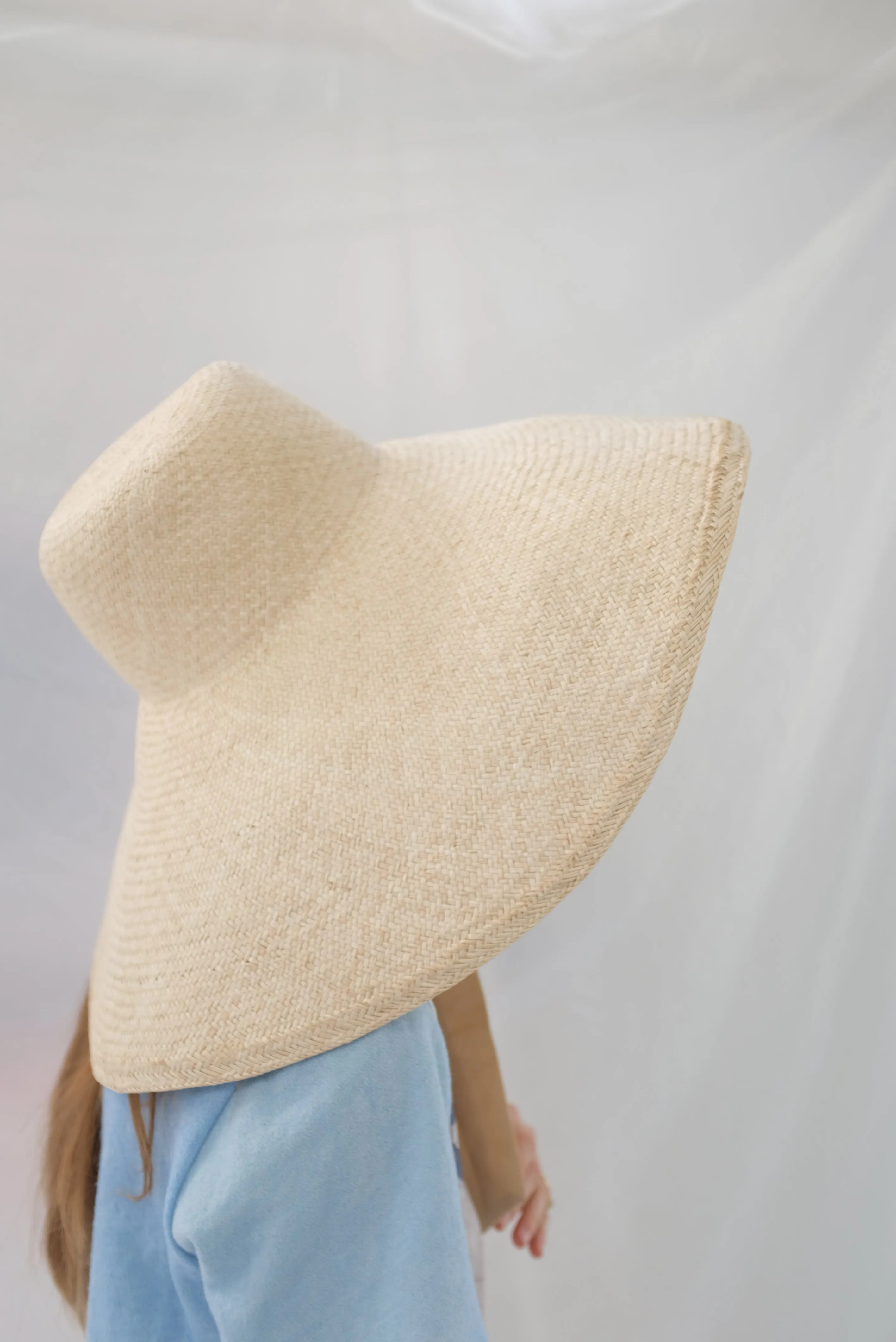 Beklina Oversized Straw Hat sold by Beklina