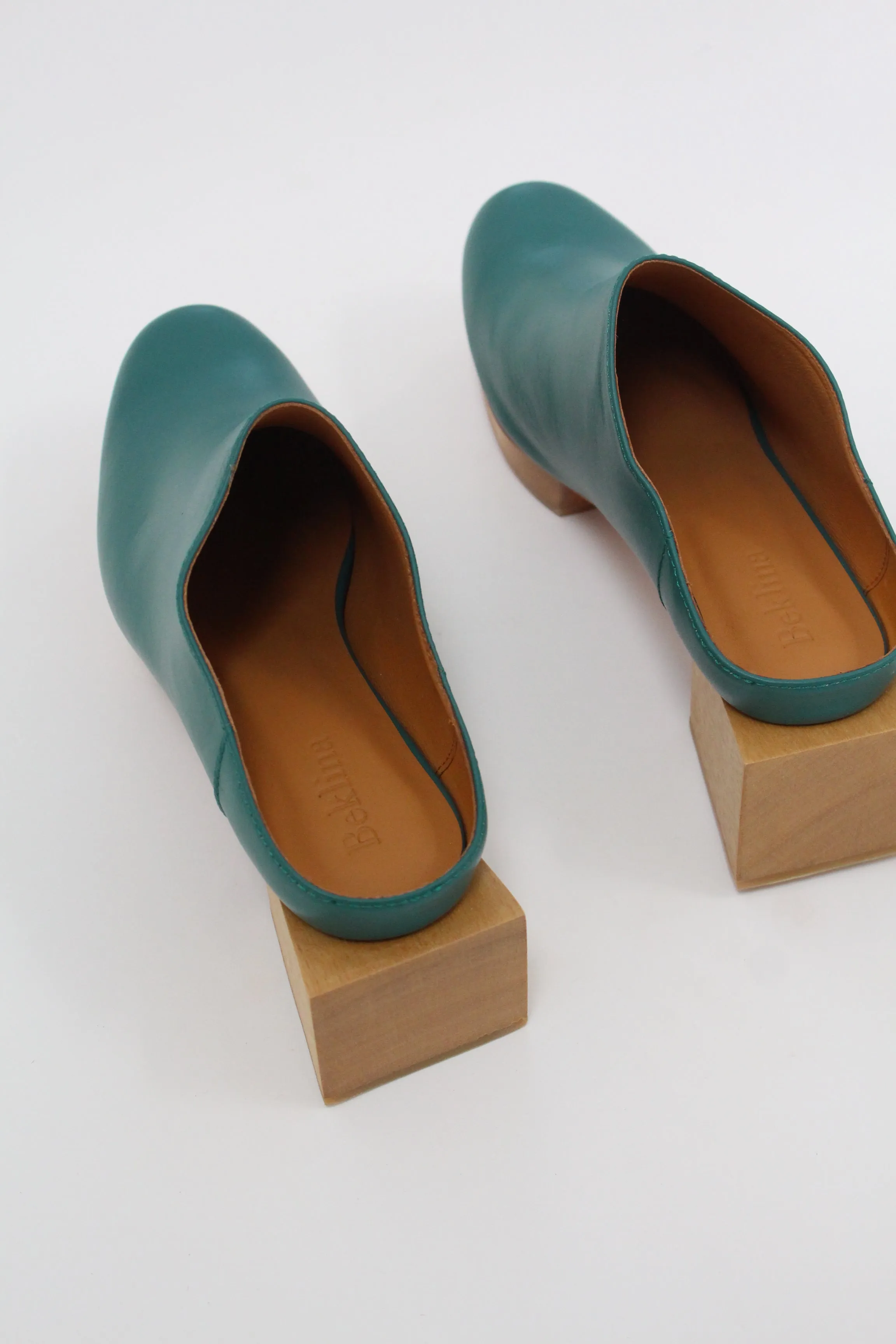 Beklina Matisse Platform Mules Cypress sold by Beklina product image thumbnail 2