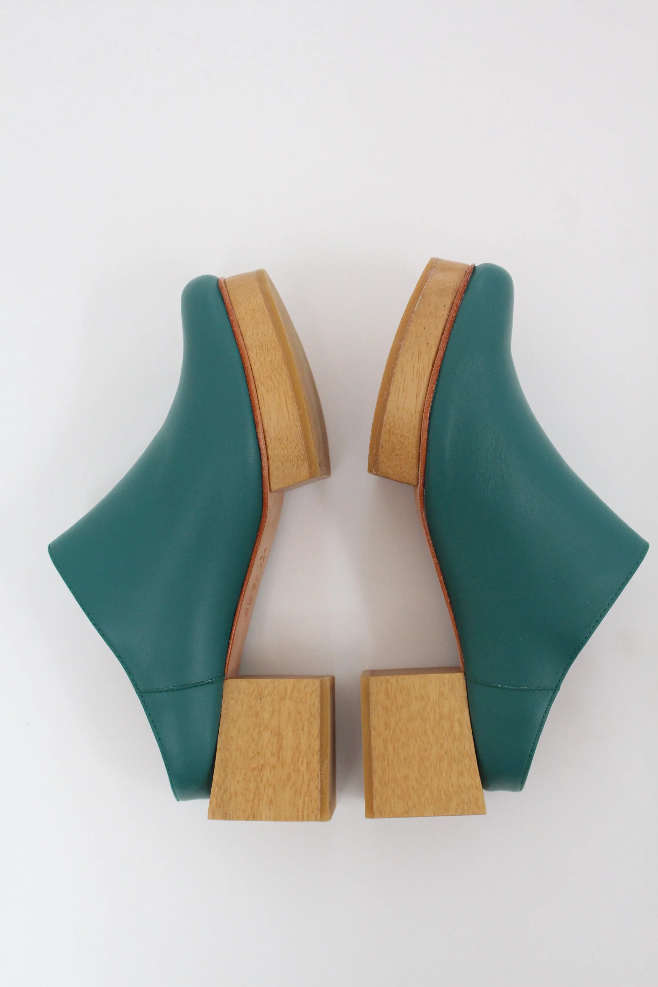 Beklina Matisse Platform Mules Cypress sold by Beklina product image thumbnail 5