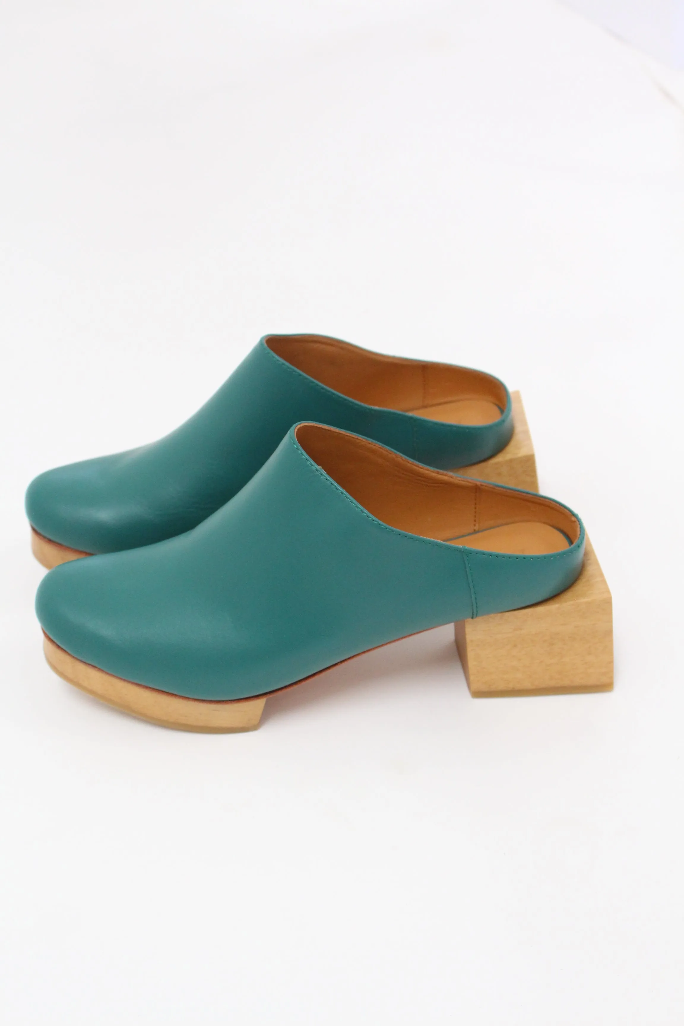 Beklina Matisse Platform Mules Cypress sold by Beklina product image thumbnail 3
