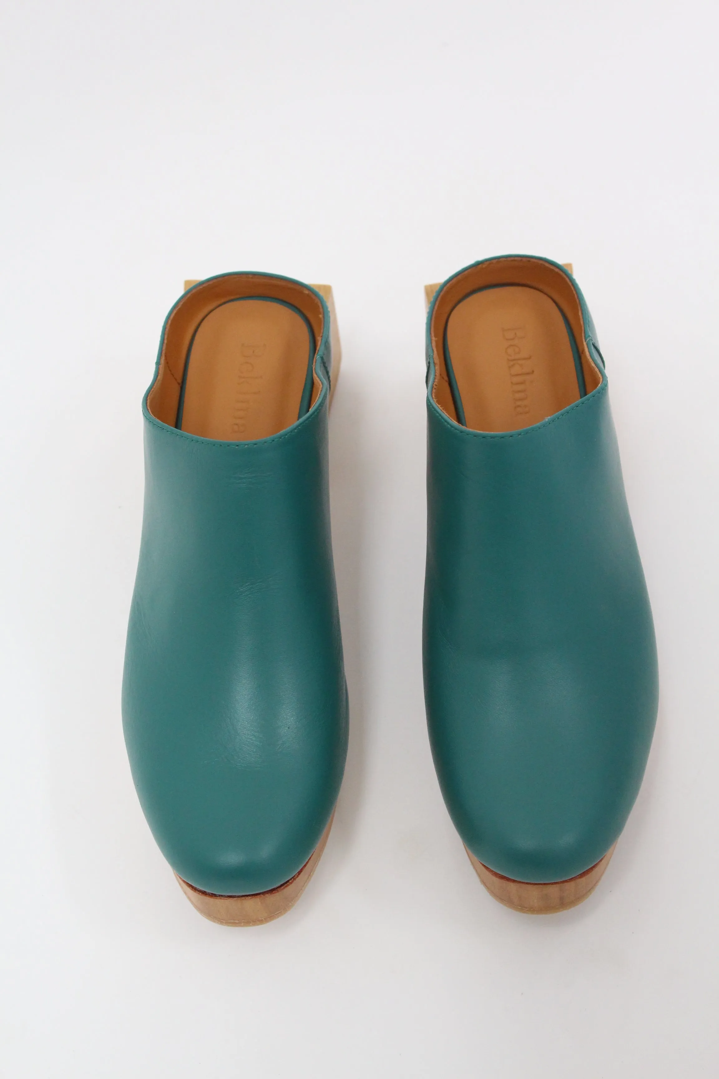 Beklina Matisse Platform Mules Cypress sold by Beklina product image thumbnail 4