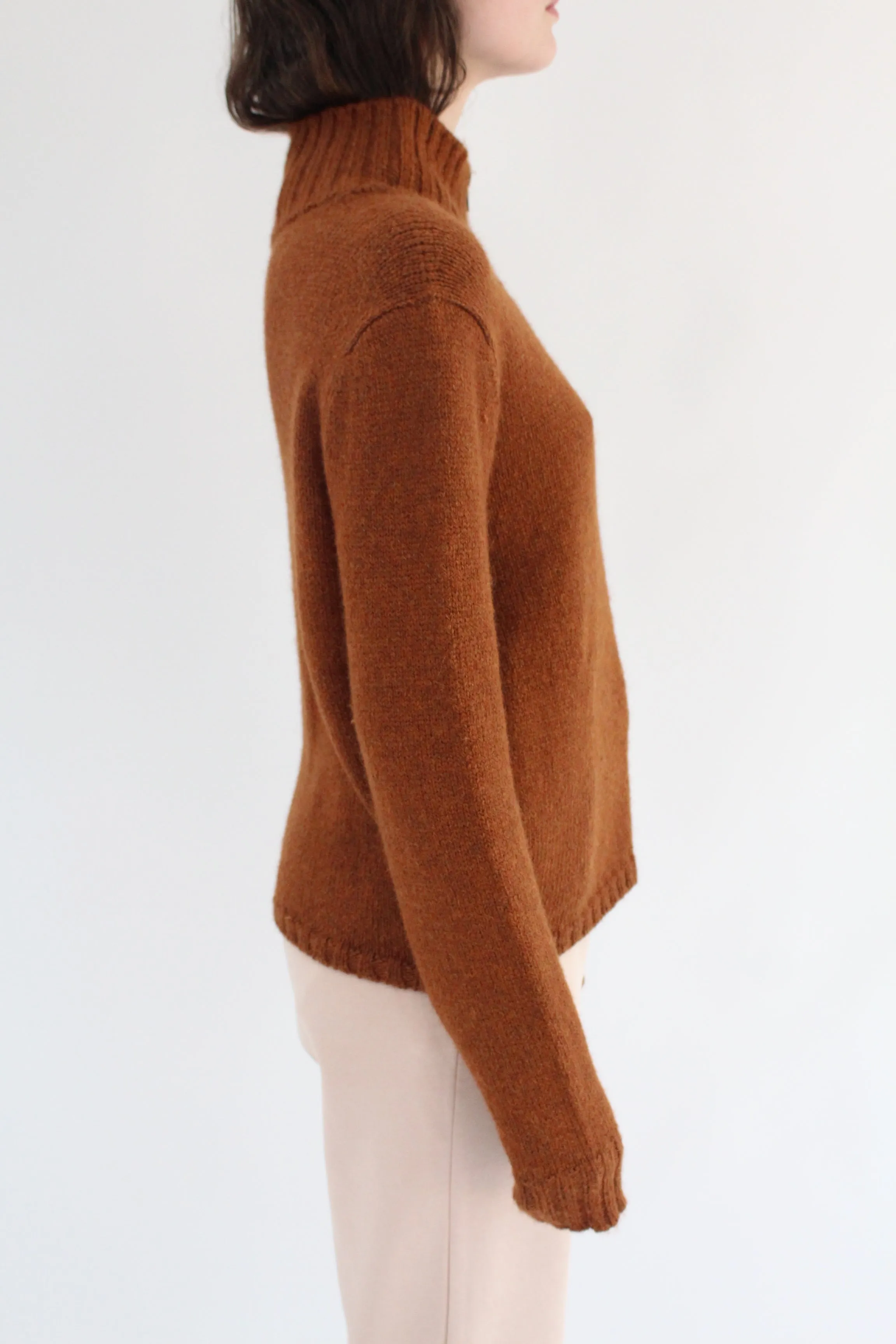 Beklina Knit Bomber Jacket Rust sold by Beklina product image thumbnail 2