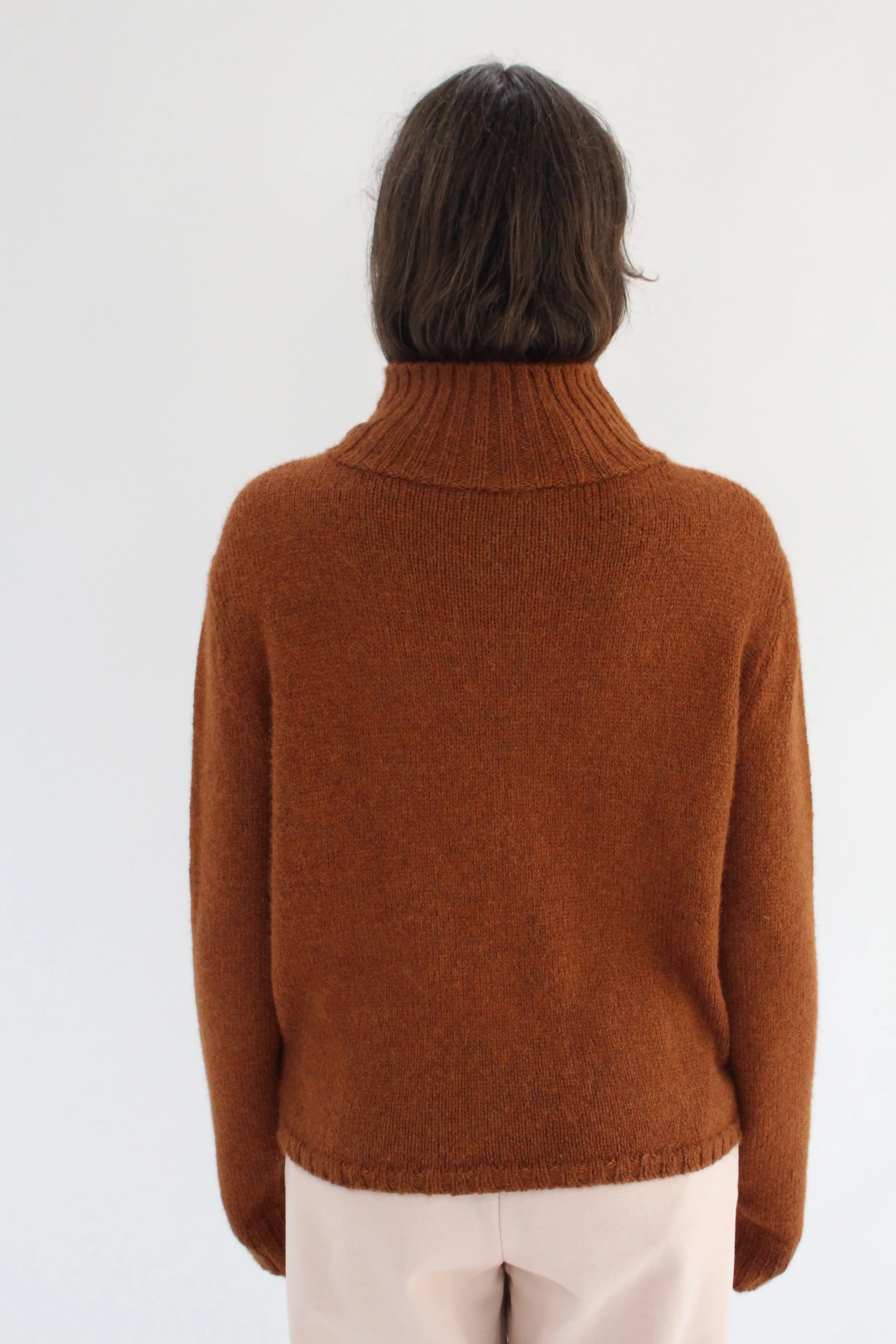 Beklina Knit Bomber Jacket Rust sold by Beklina product image thumbnail 3