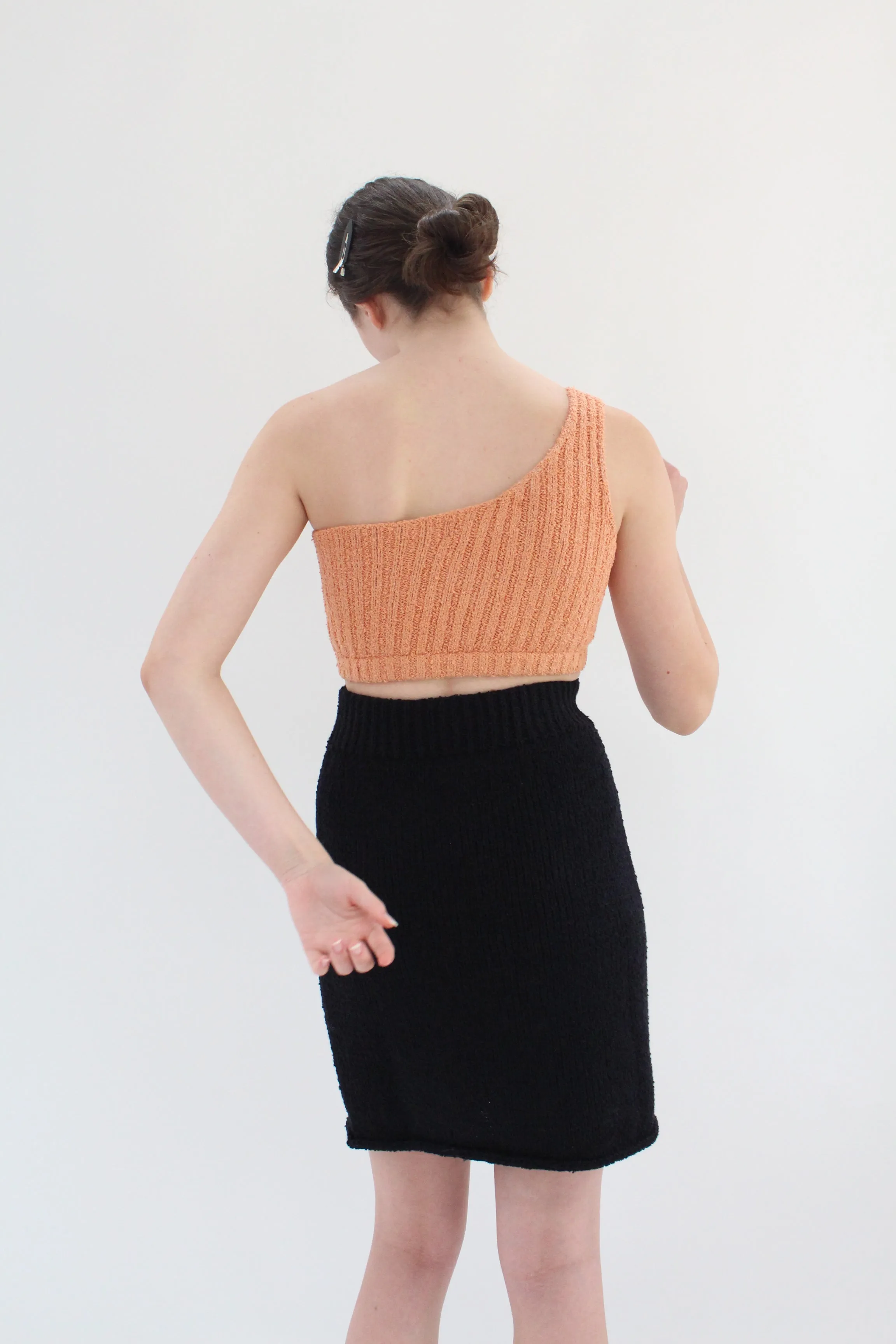 Beklina Bouclé Knit Uno Top Apricot sold by Beklina product image thumbnail 3