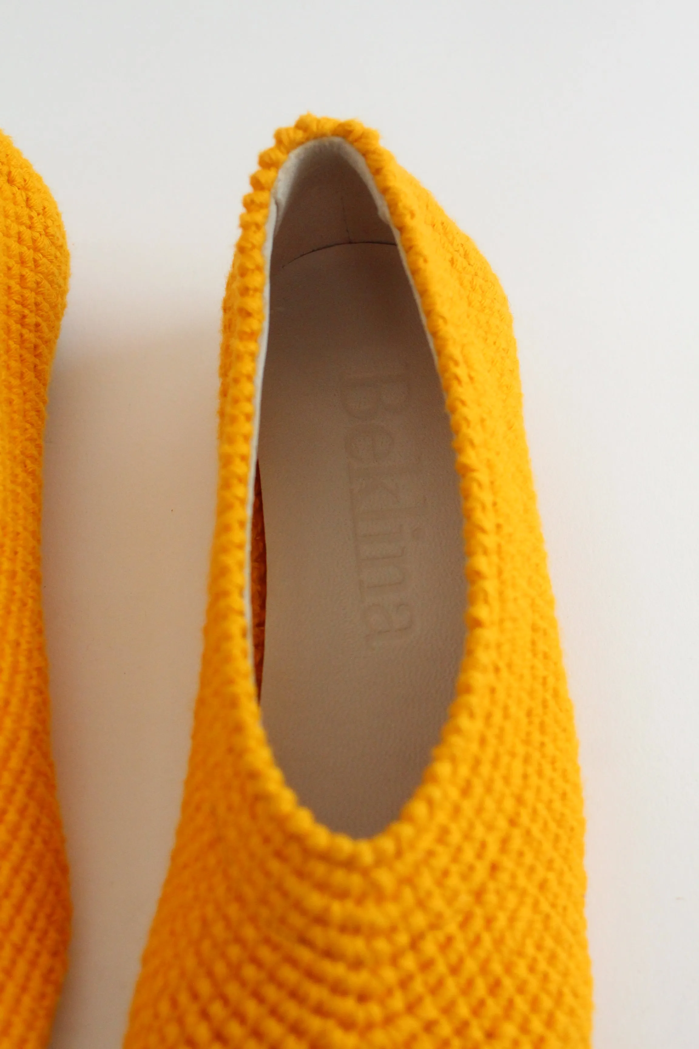 Beklina Crochet Ballet Flats Turmeric sold by Beklina product image thumbnail 4