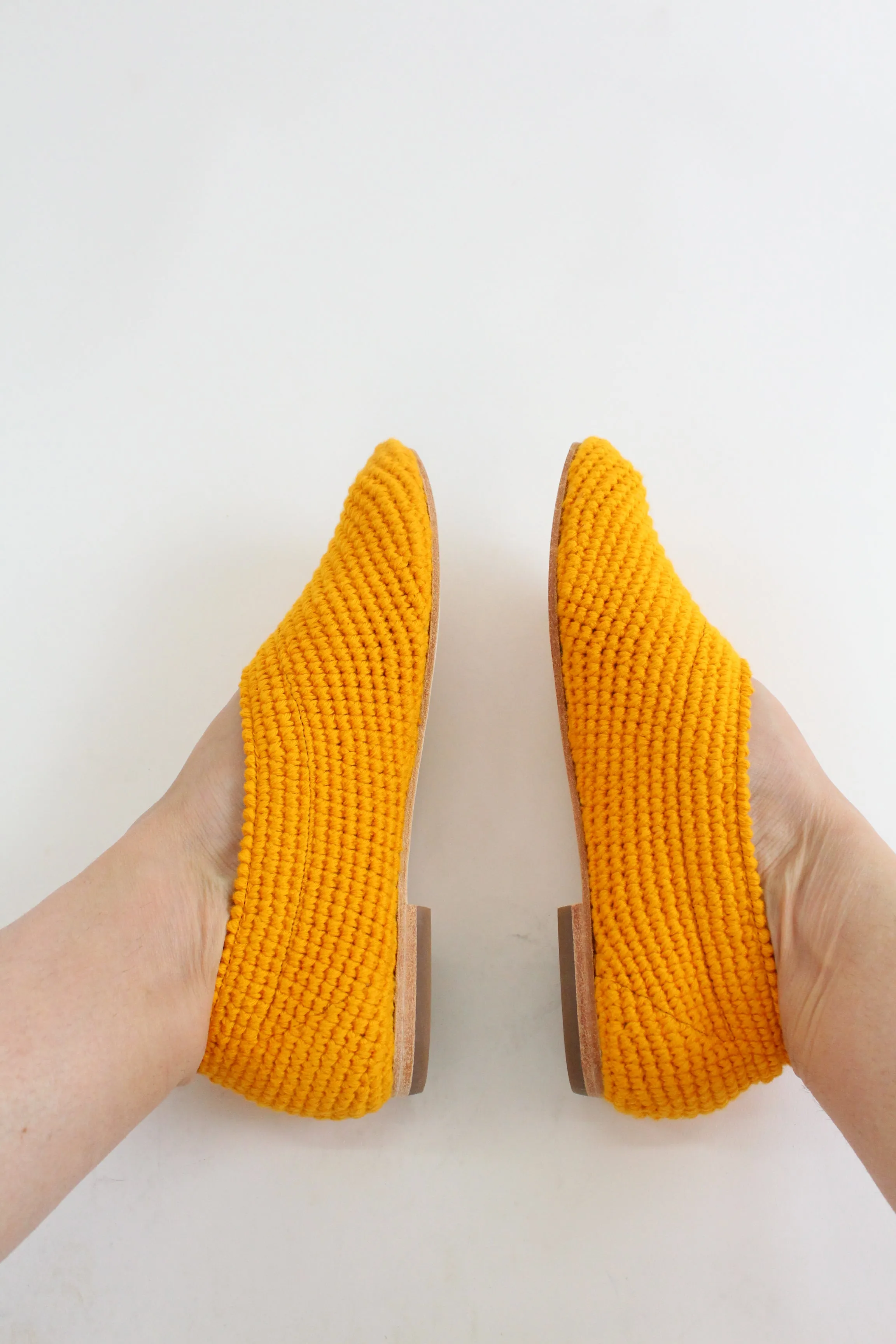 Beklina Crochet Ballet Flats Turmeric sold by Beklina product image thumbnail 5